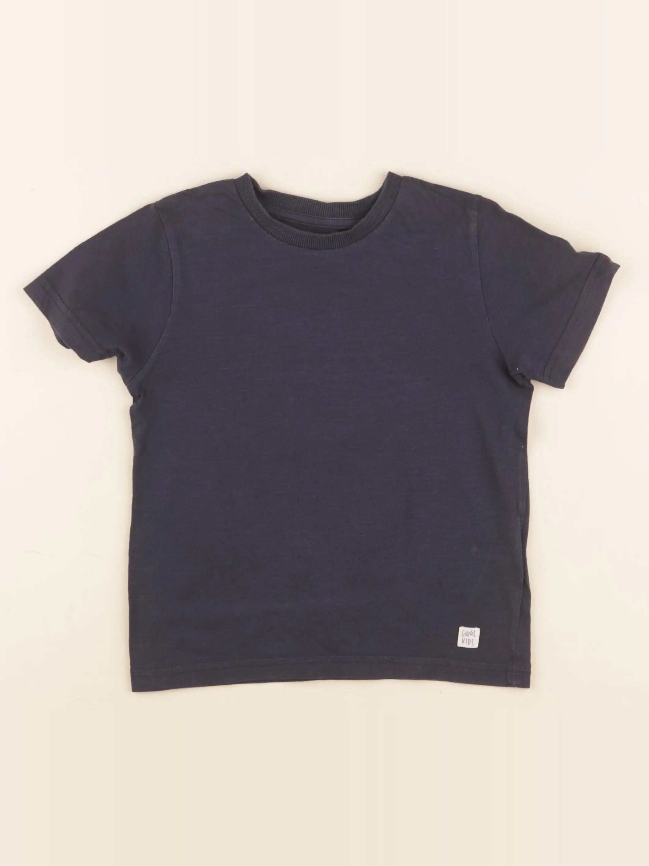 Vertbaudet - tee-shirt bleu - 5 ans