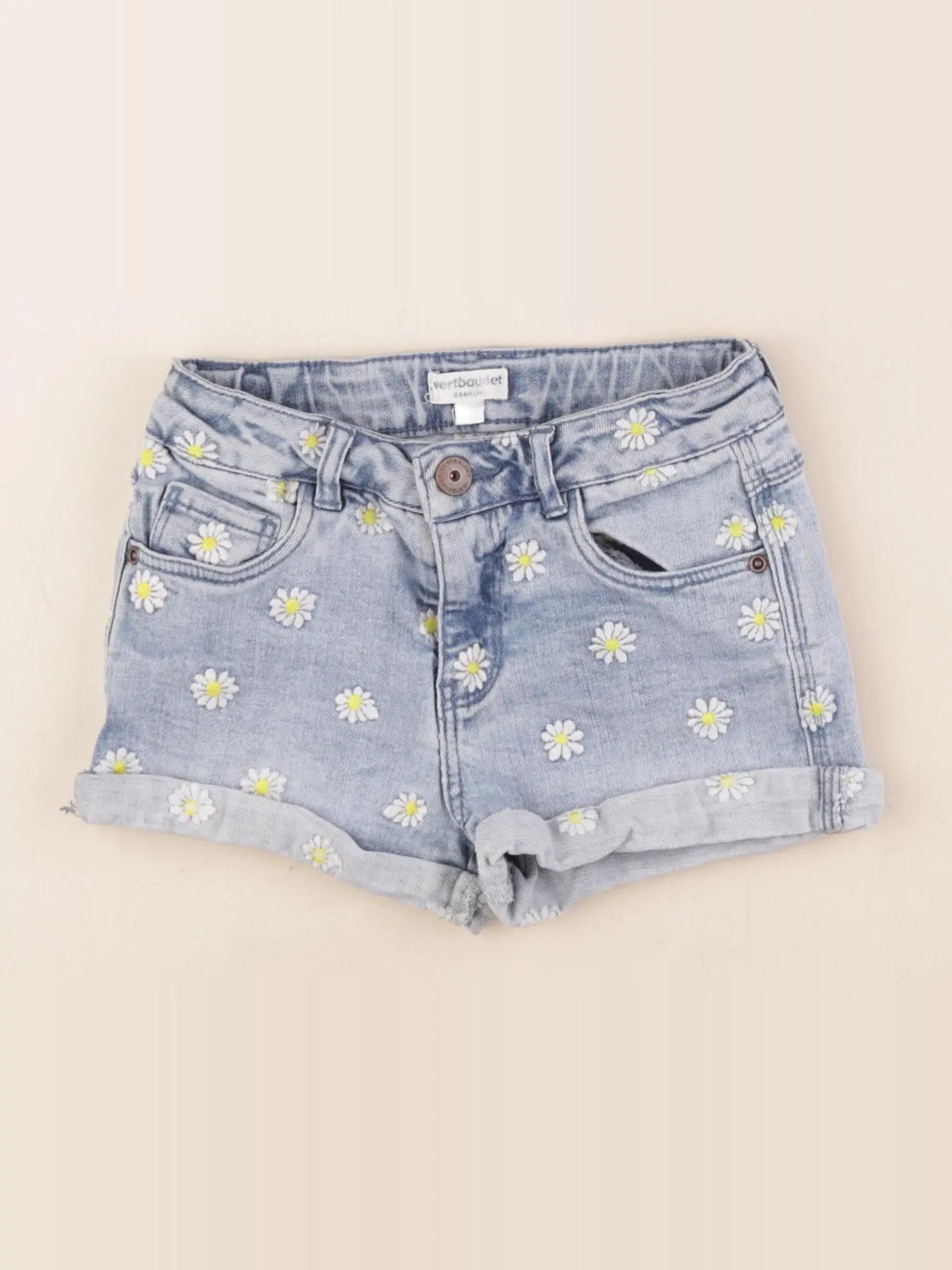 Vertbaudet - short bleu - 5 ans