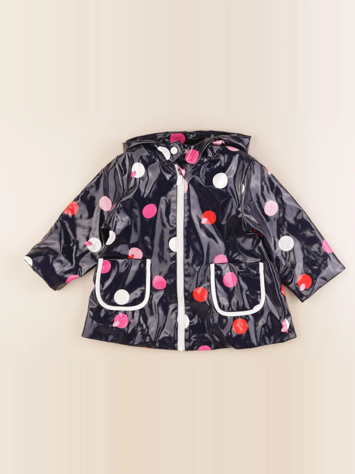 Jacadi - imperméable bleu - 24 mois