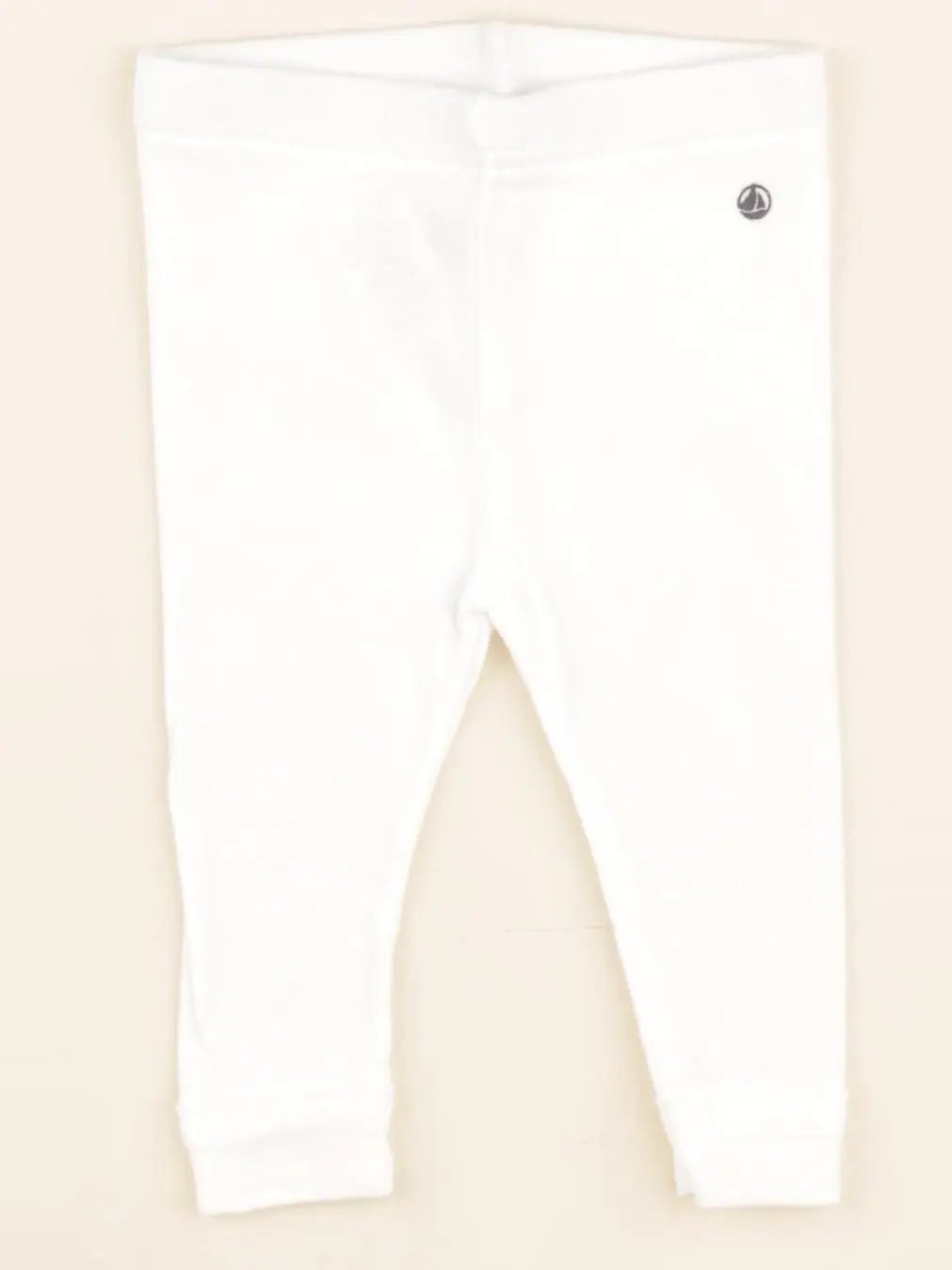 Petit Bateau - legging blanc - 3 mois