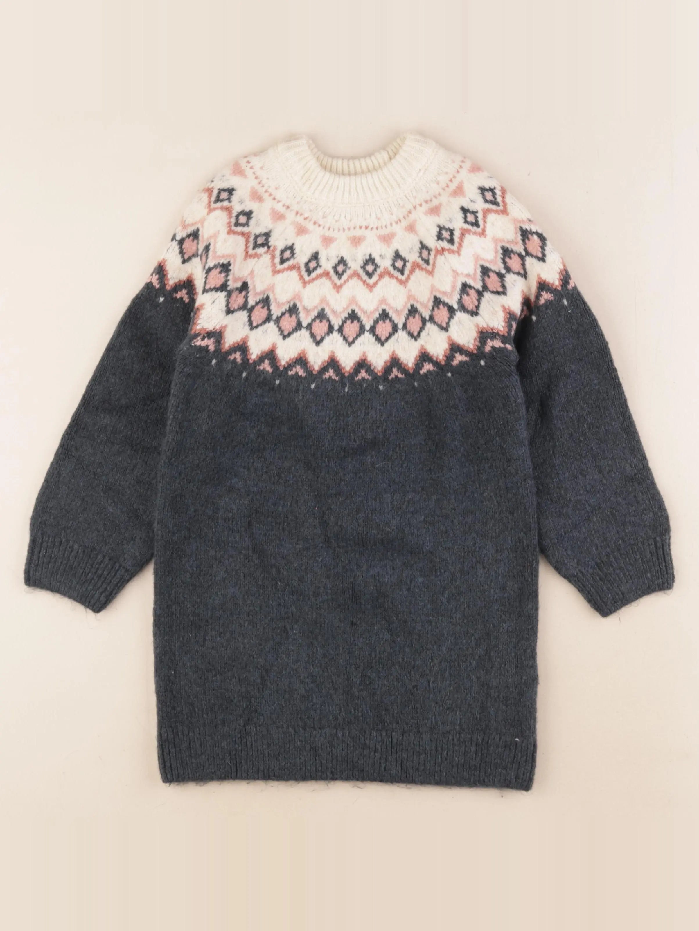 Vertbaudet - robe multicolore - 5 ans