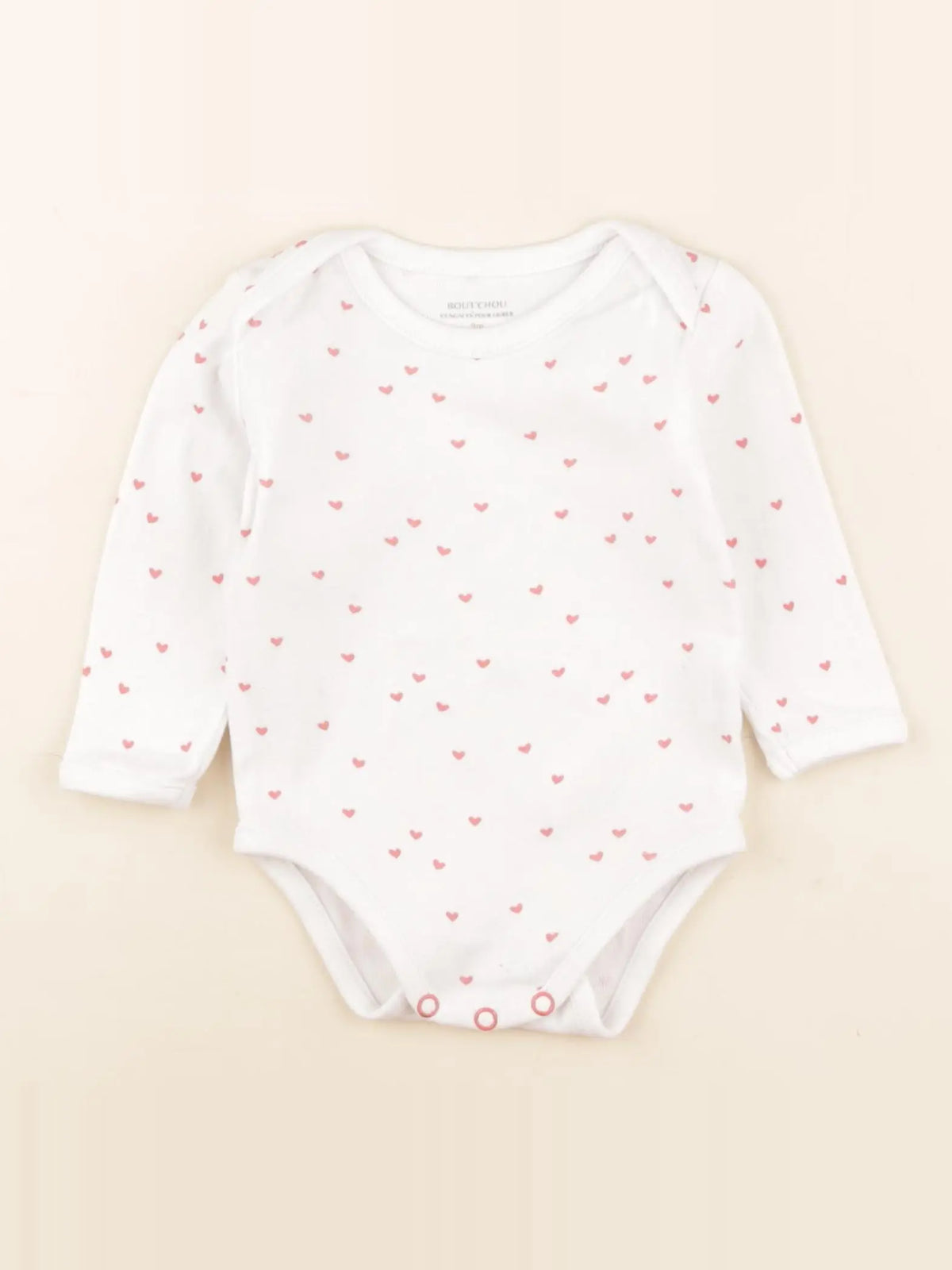 Boutchou - body blanc - 9 mois