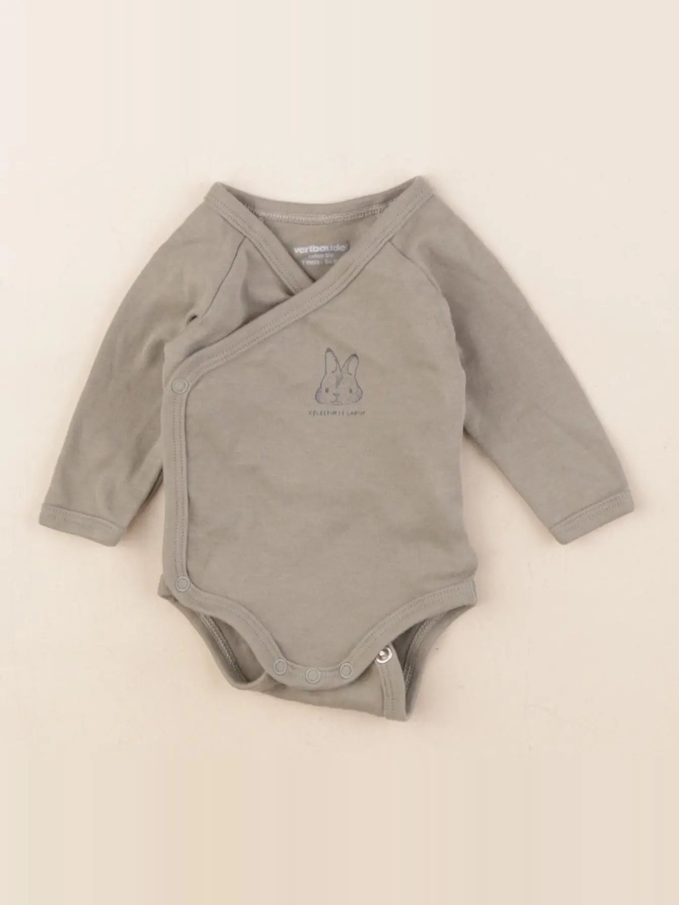 Vertbaudet - body vert - 1 mois