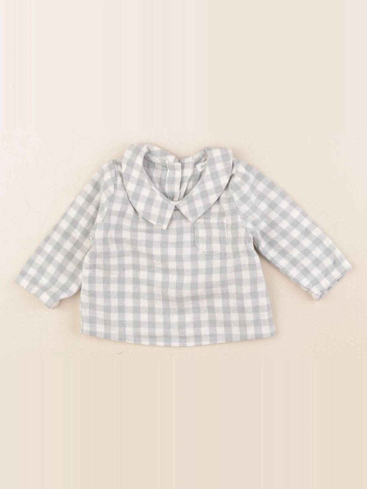 Vertbaudet - chemise vert - 3 mois