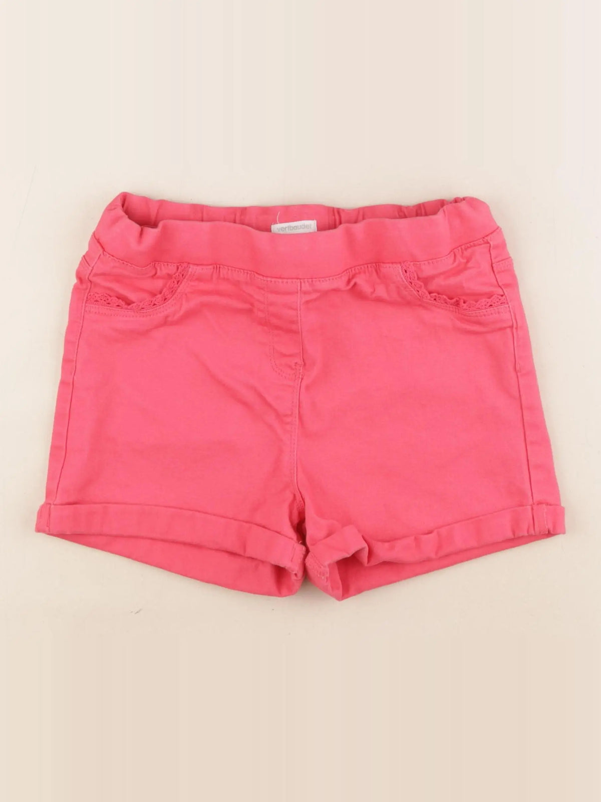 Vertbaudet - short rose - 12 ans