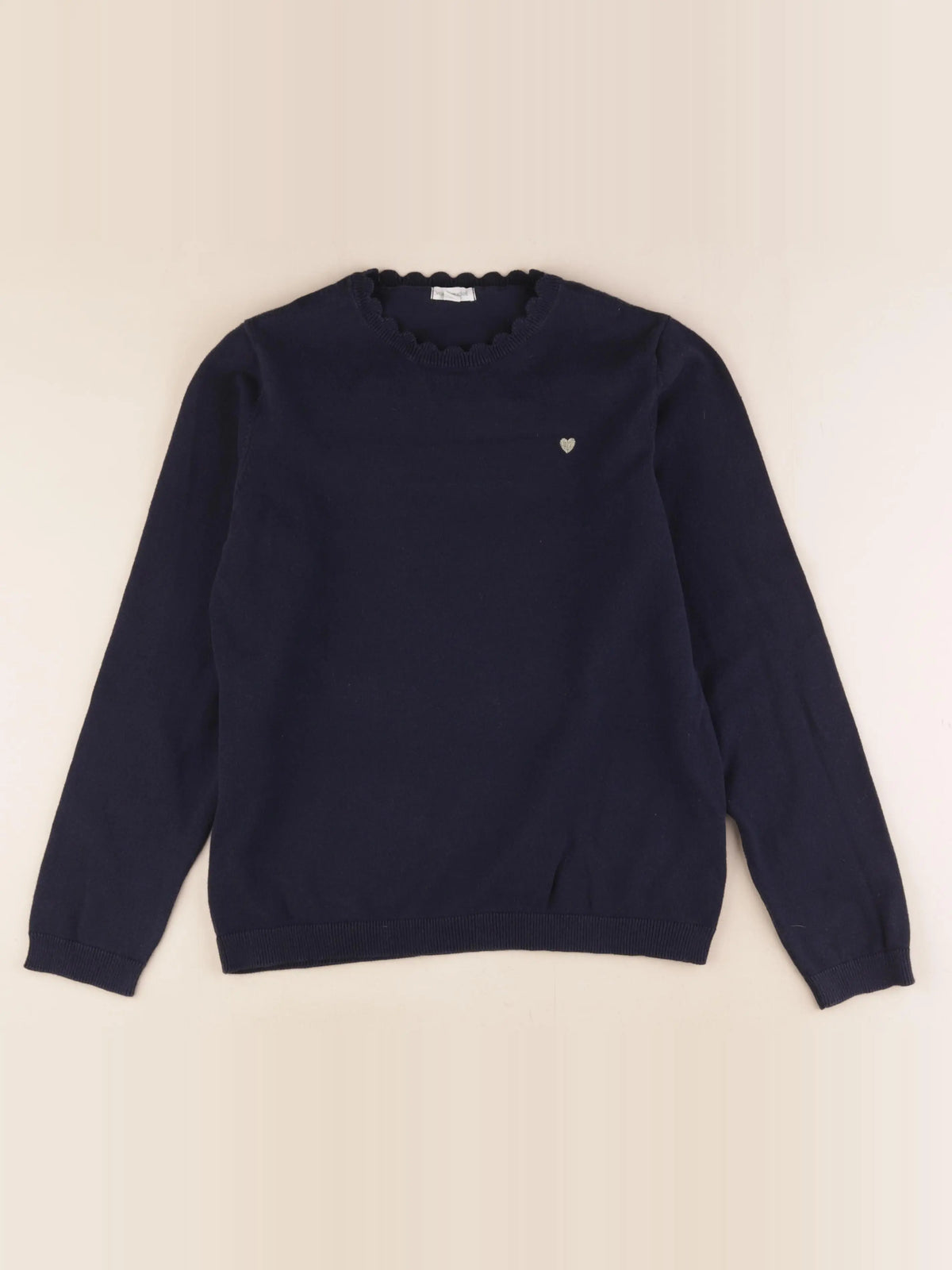 Vertbaudet - pull bleu - 14 ans