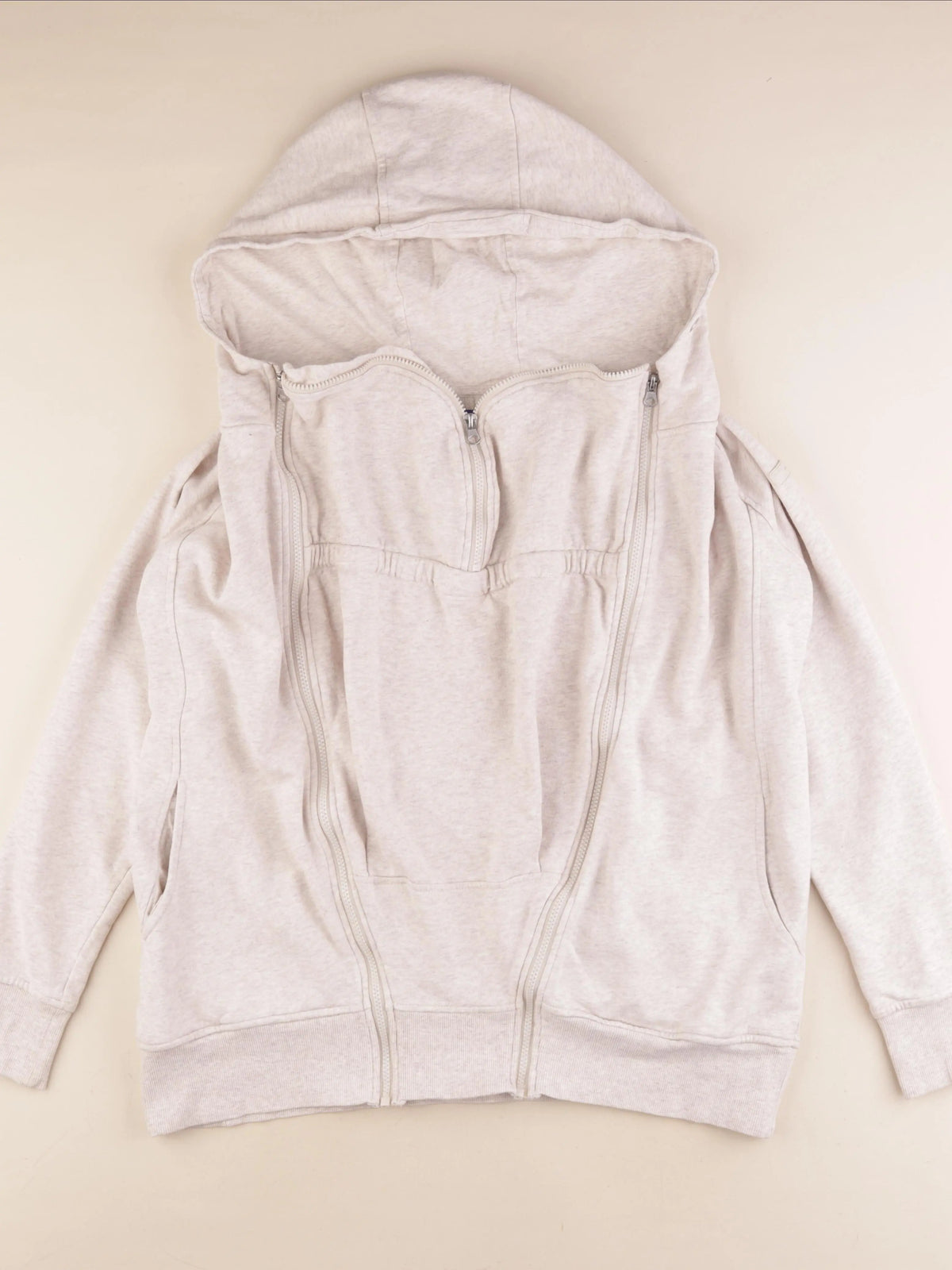 Seraphine - sweat grossesse, allaitement beige - m