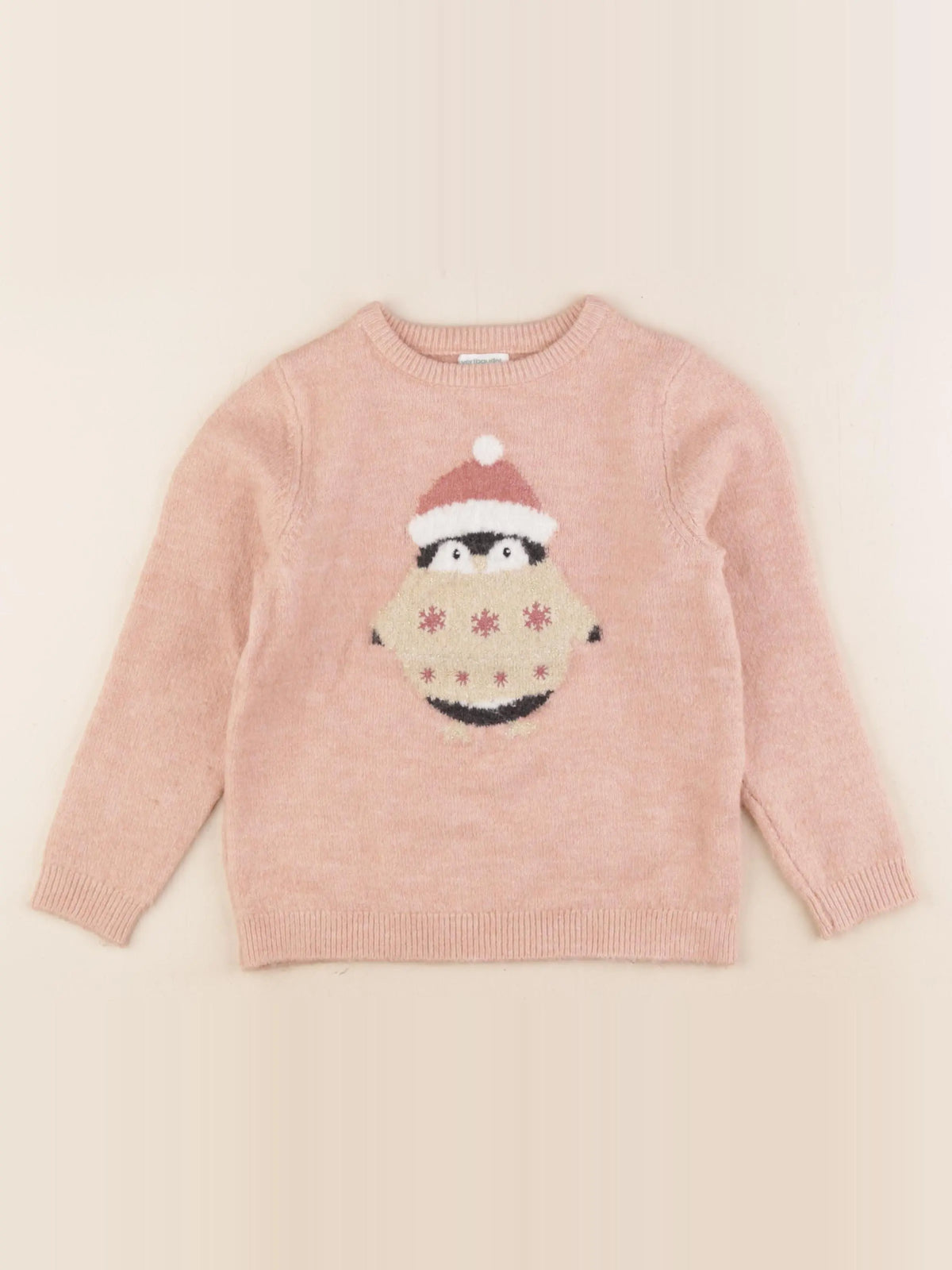 Vertbaudet - pull rose - 5 ans