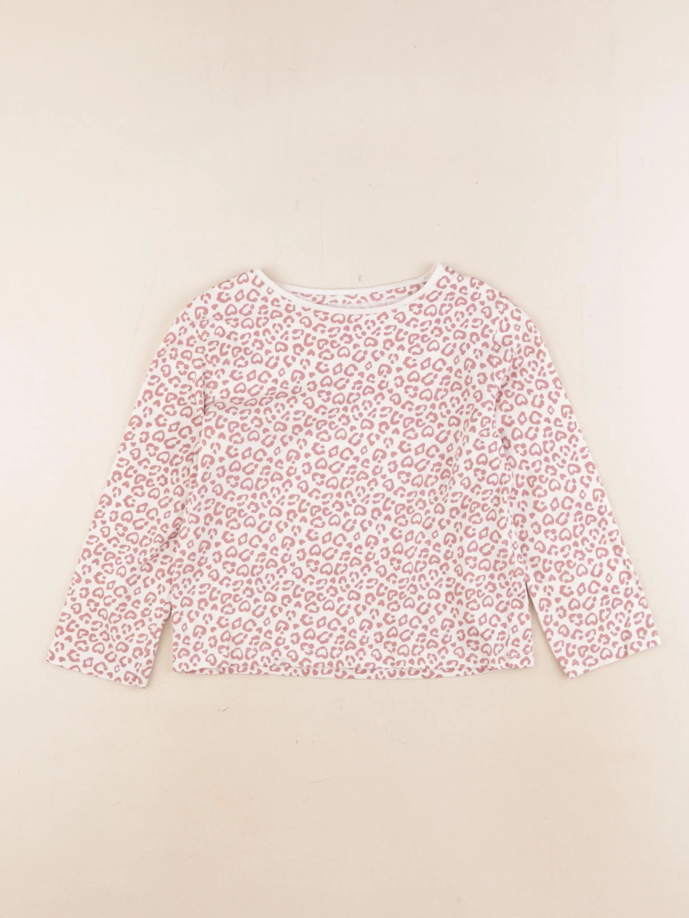 Vertbaudet - tee-shirt rose - 5 ans