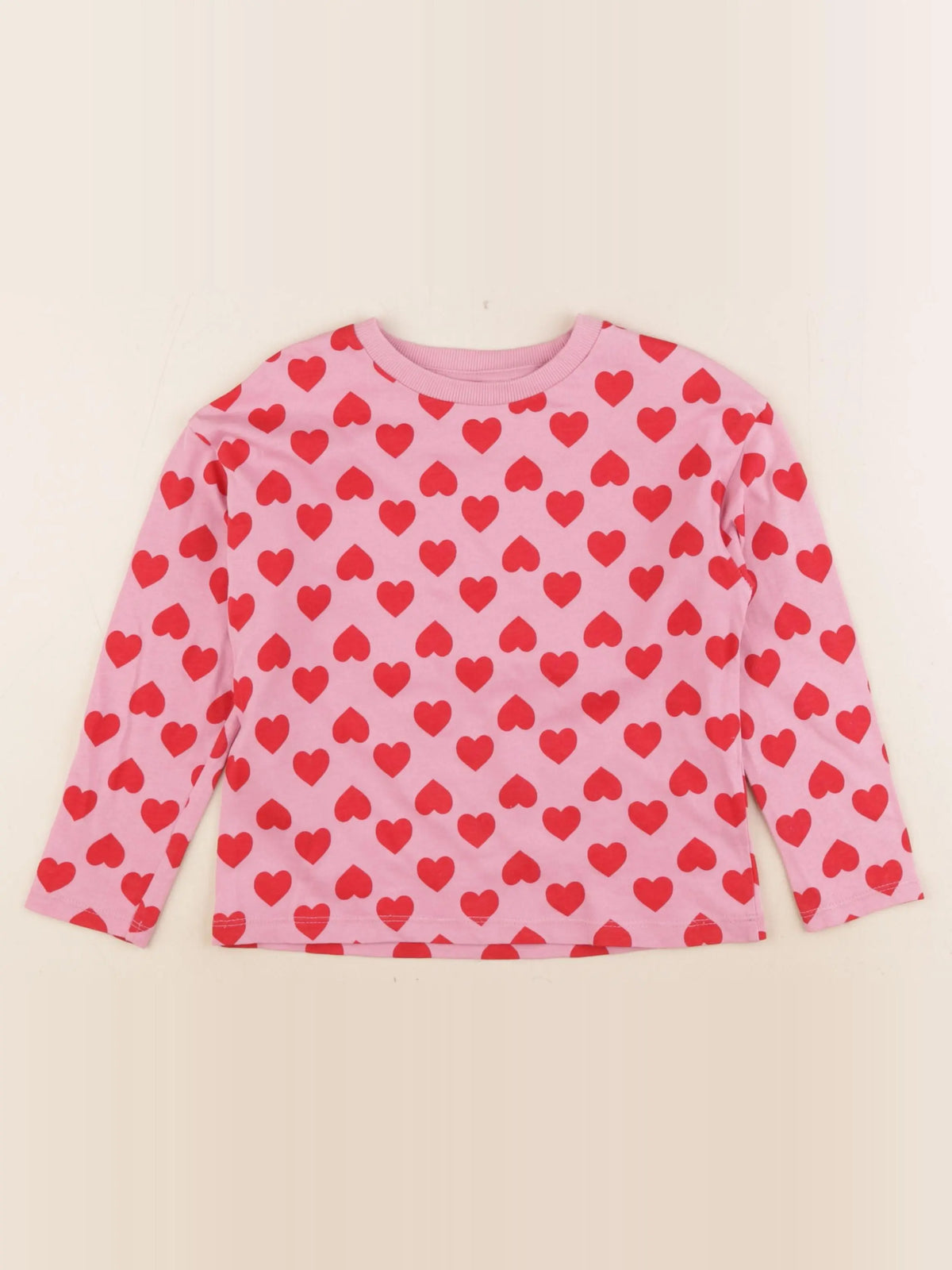 Vertbaudet - tee-shirt rose - 5 ans