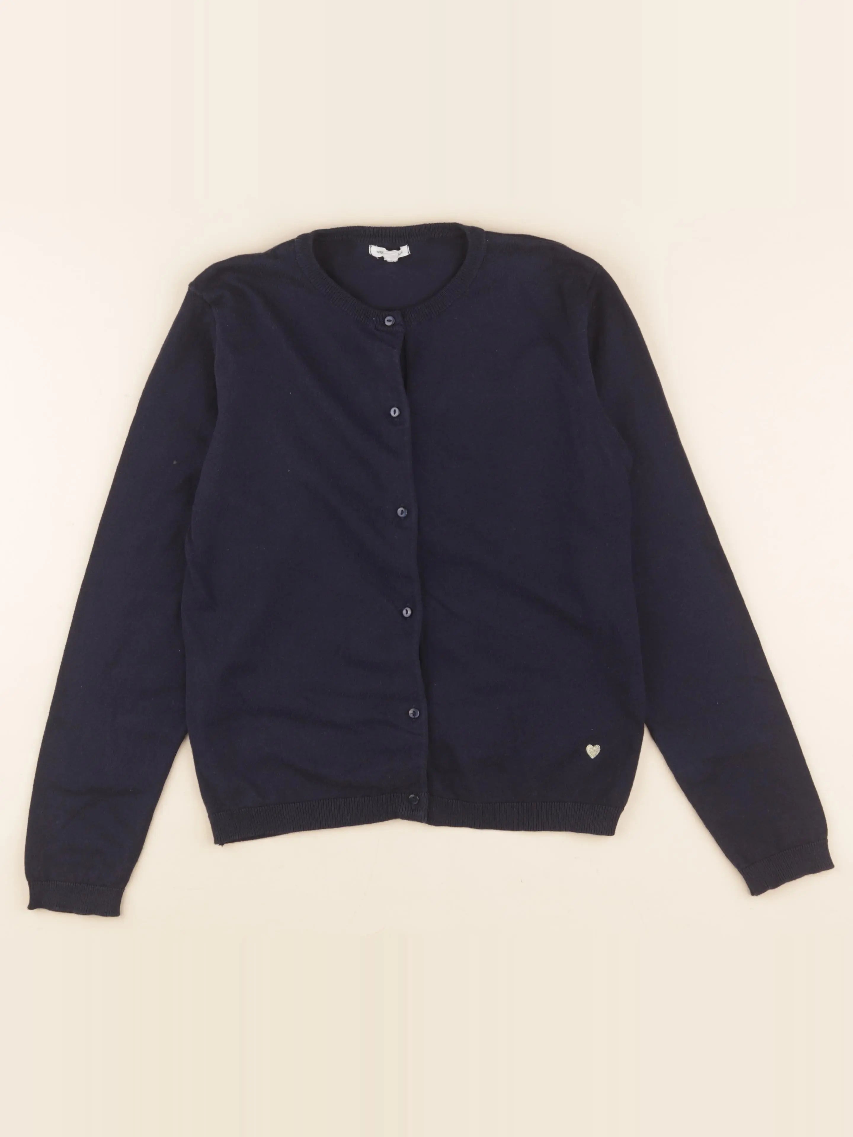 Vertbaudet - gilet bleu - 12 ans