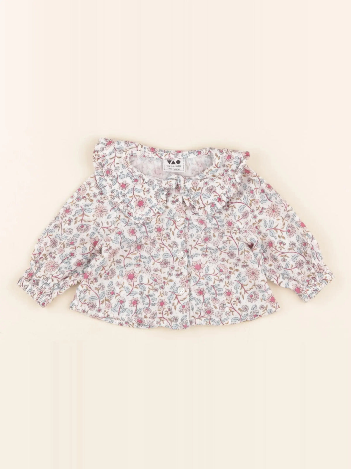 Tape à l'oeil - blouse multicolore - 3 mois