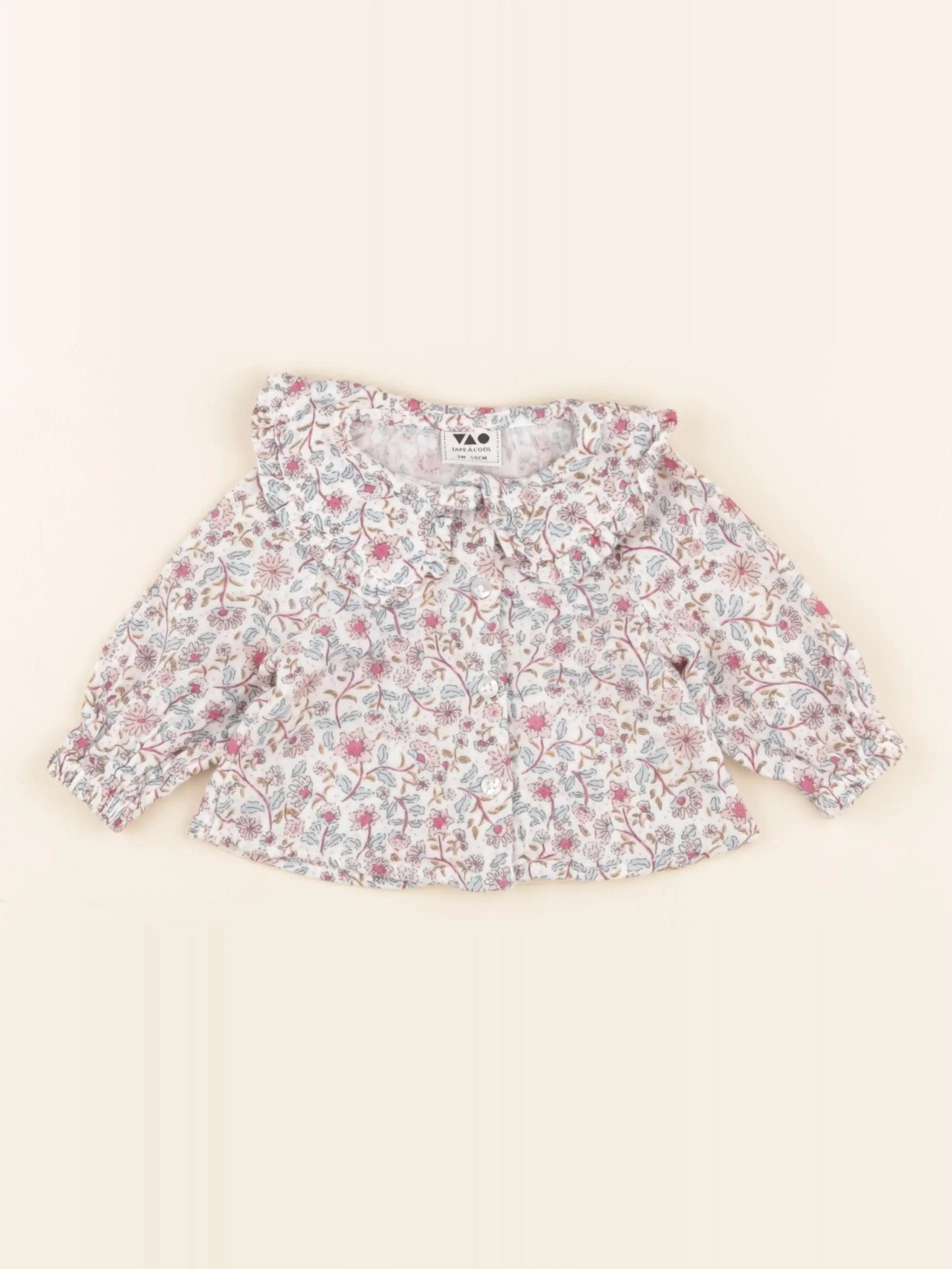 Tape à l'oeil - blouse multicolore - 3 mois