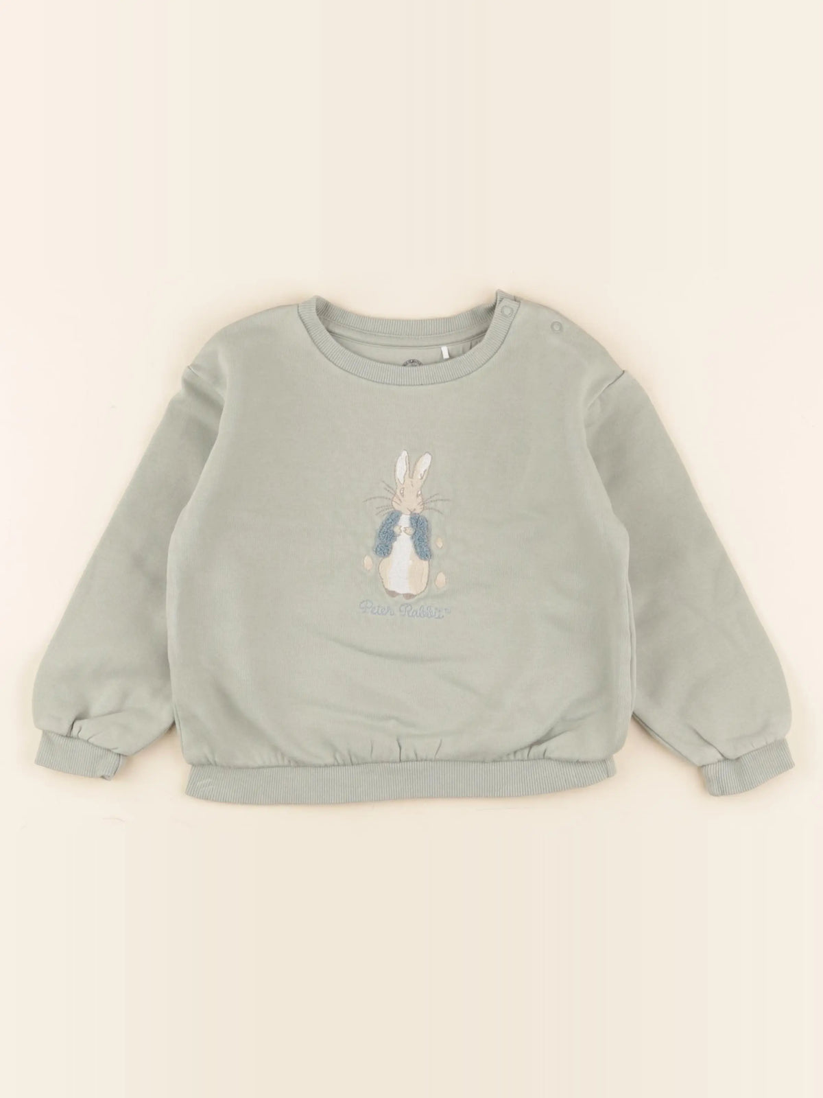 Marks & Spencer  - sweat vert - 2/3 ans