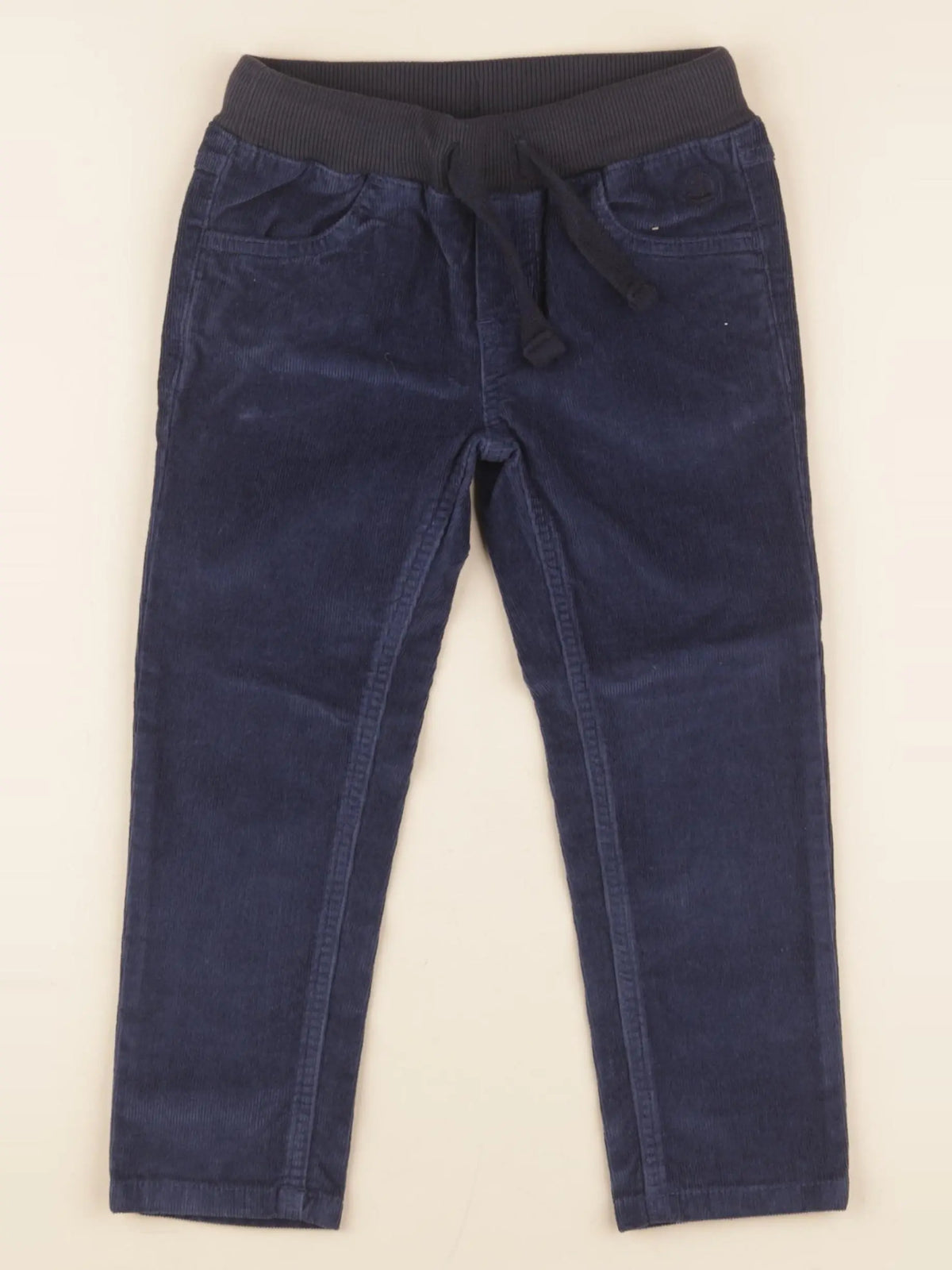 Petit Bateau - pantalon bleu - 3 ans