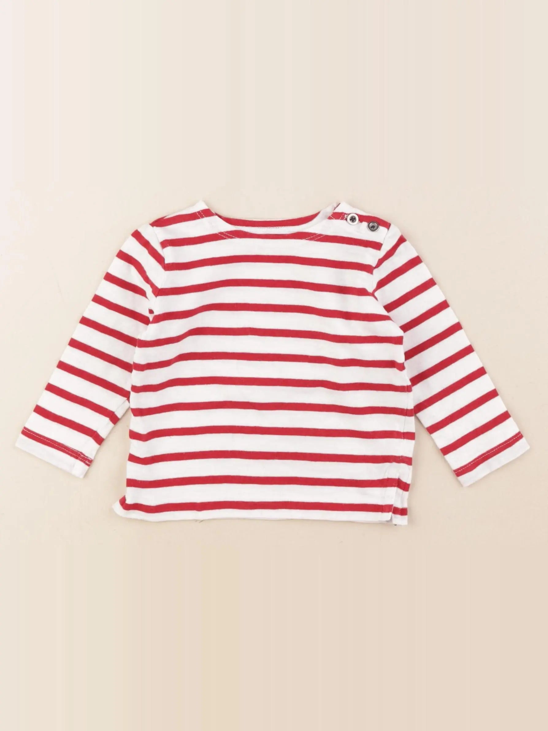 Boutchou - tee-shirt rouge - 6 mois