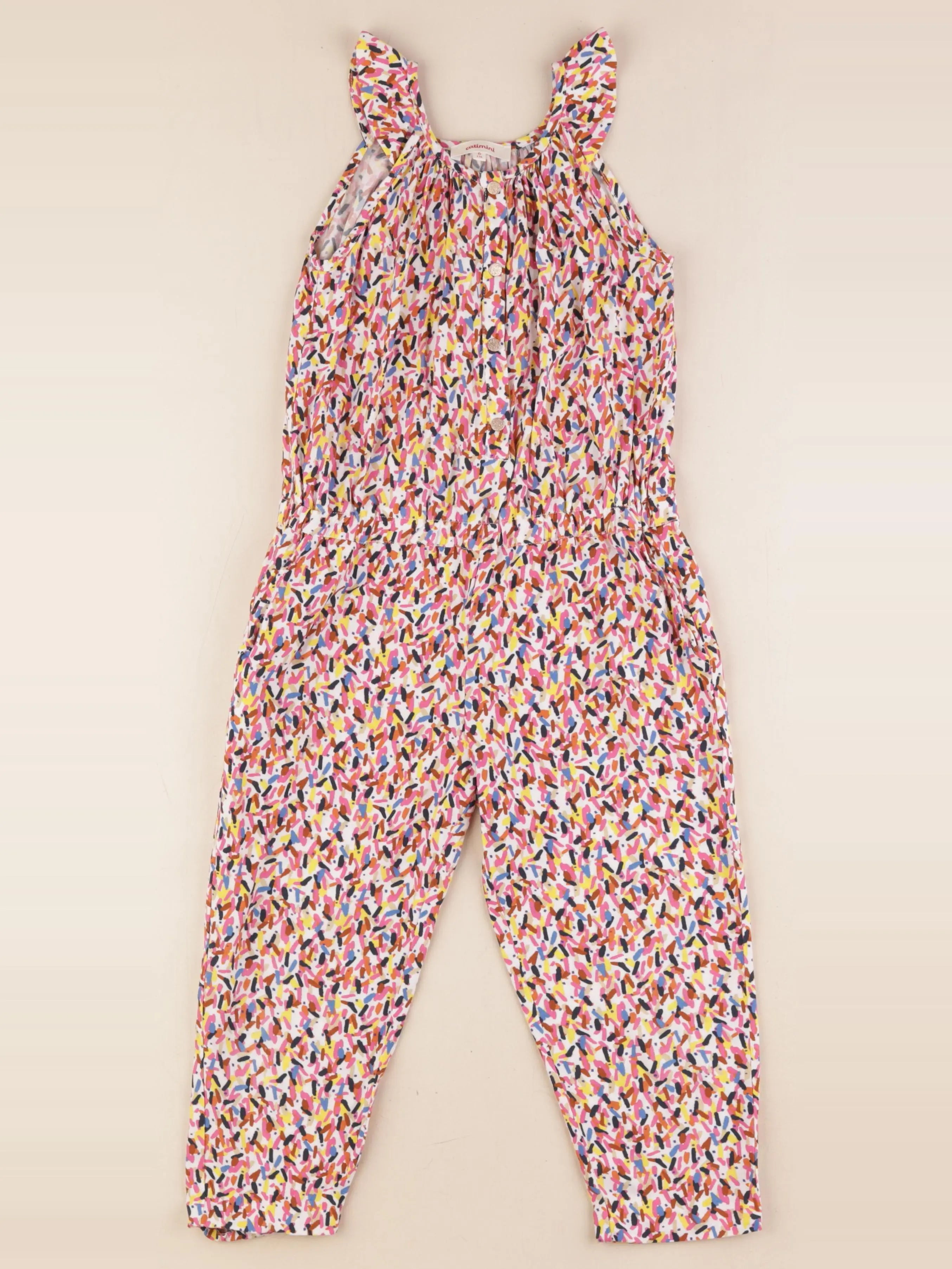 Catimini - combinaison multicolore - 6 ans