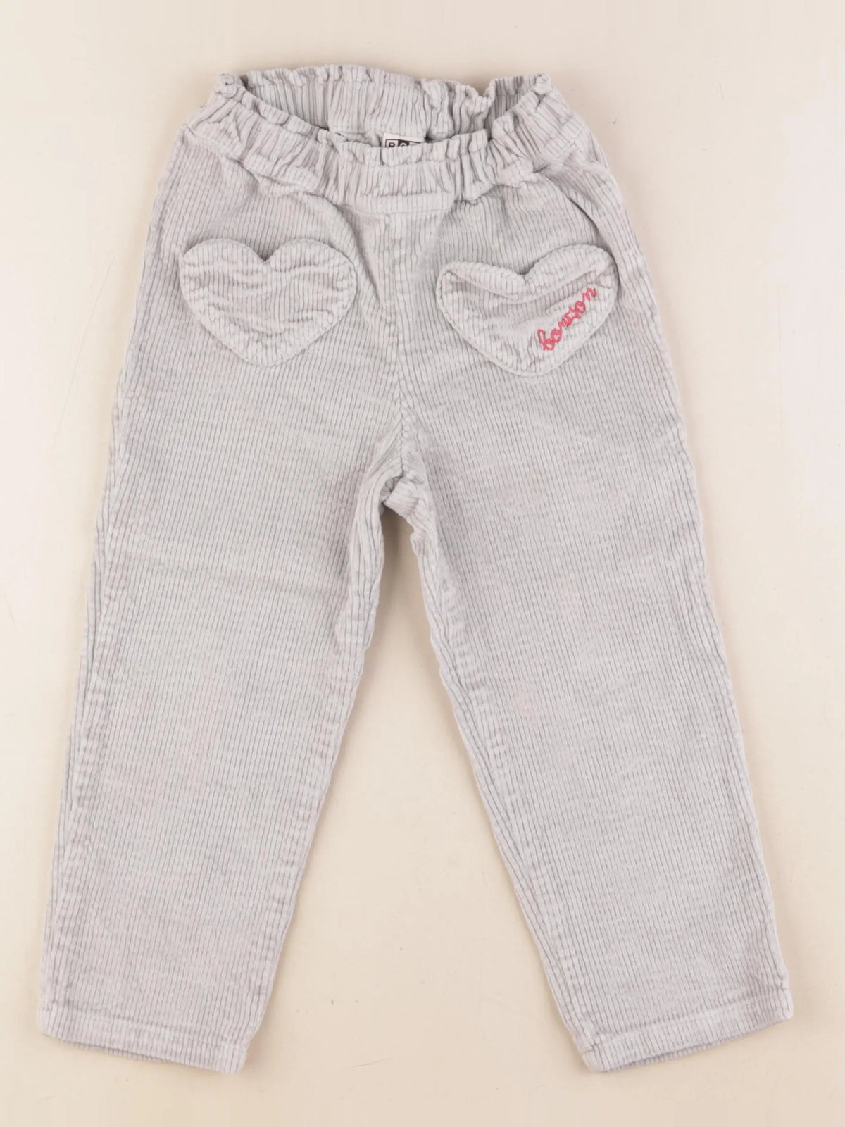 Bonton - pantalon gris - 4 ans