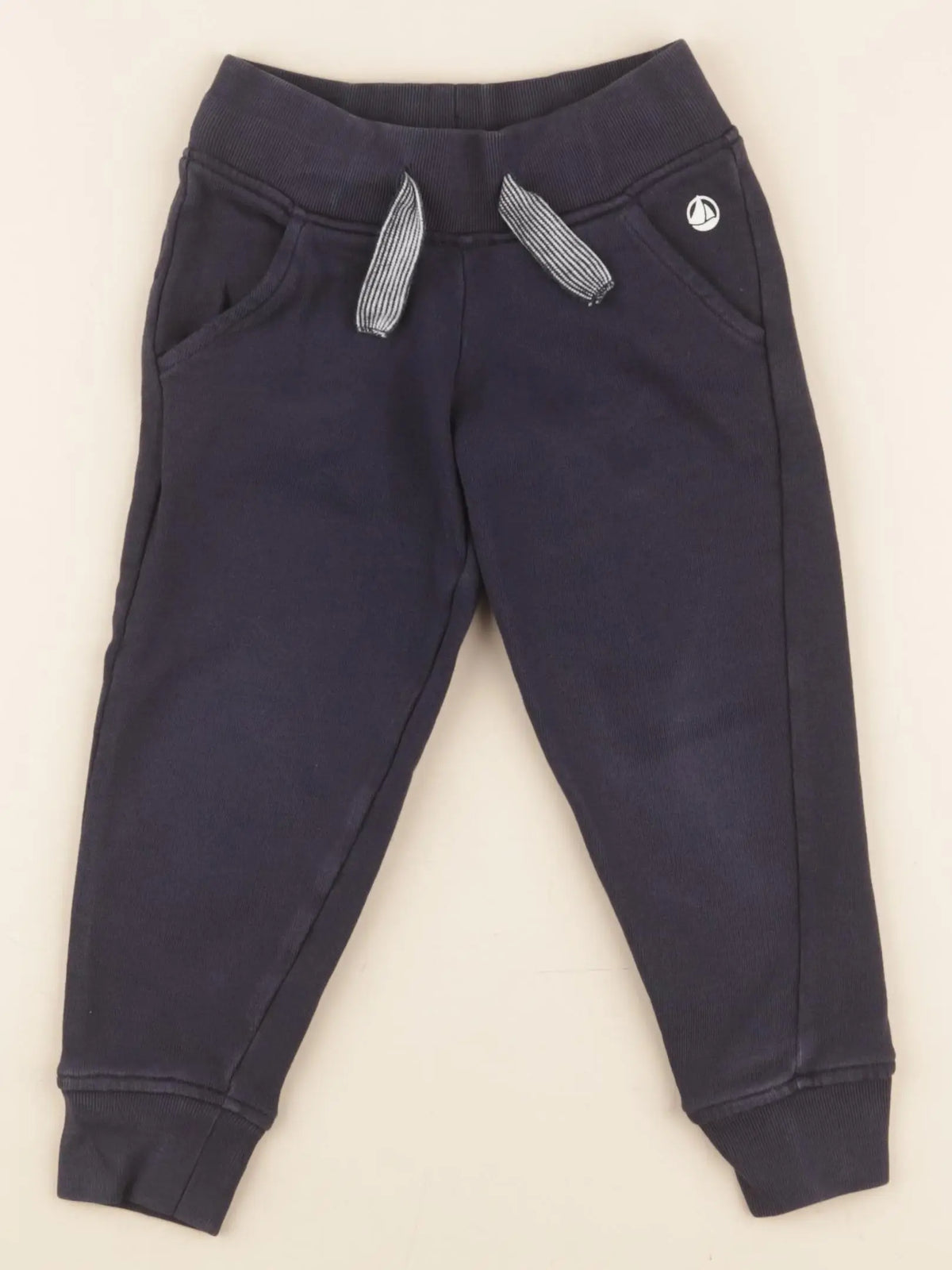 Petit Bateau - jogging bleu - 3 ans