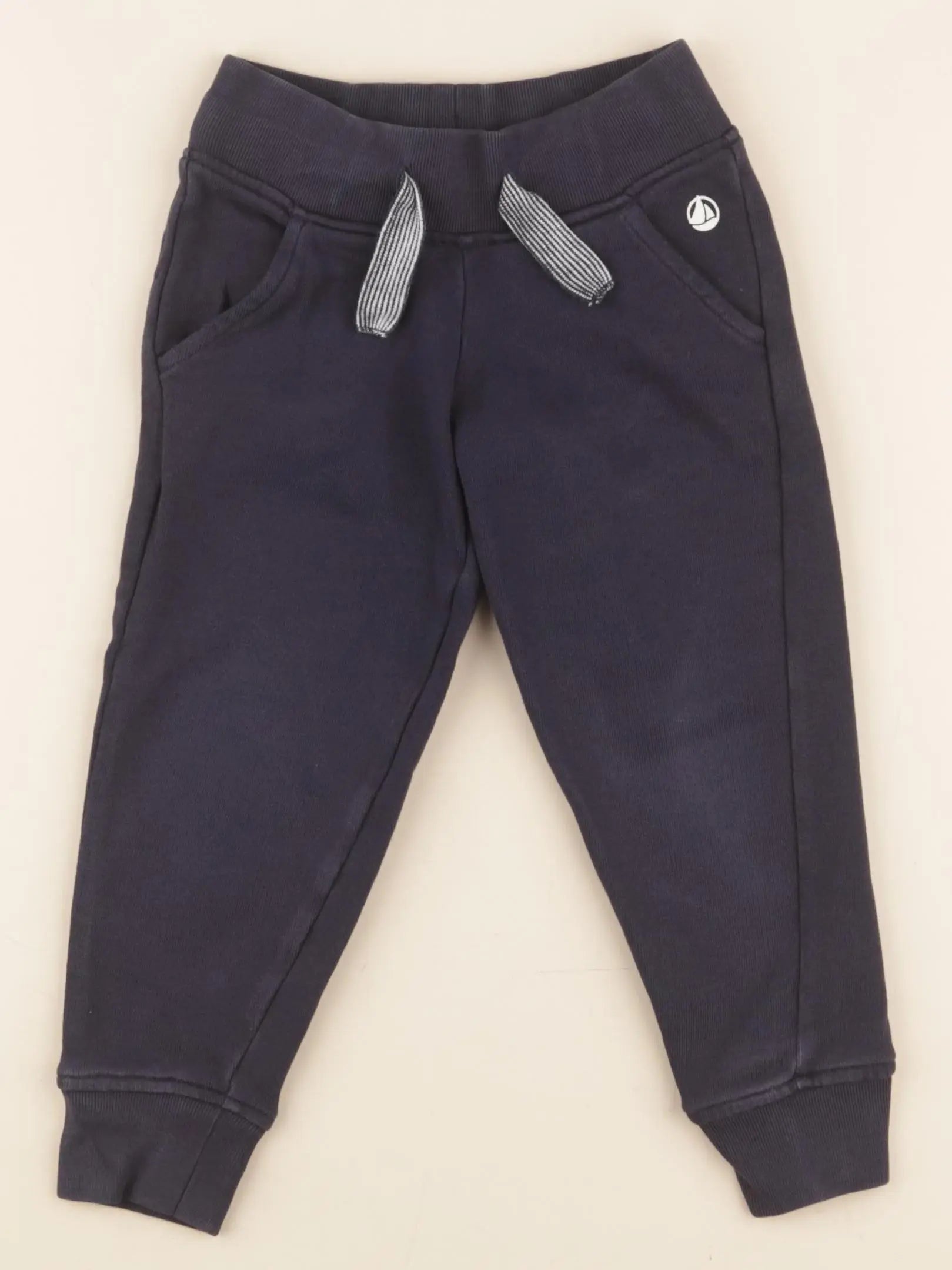 Petit Bateau - jogging bleu - 3 ans