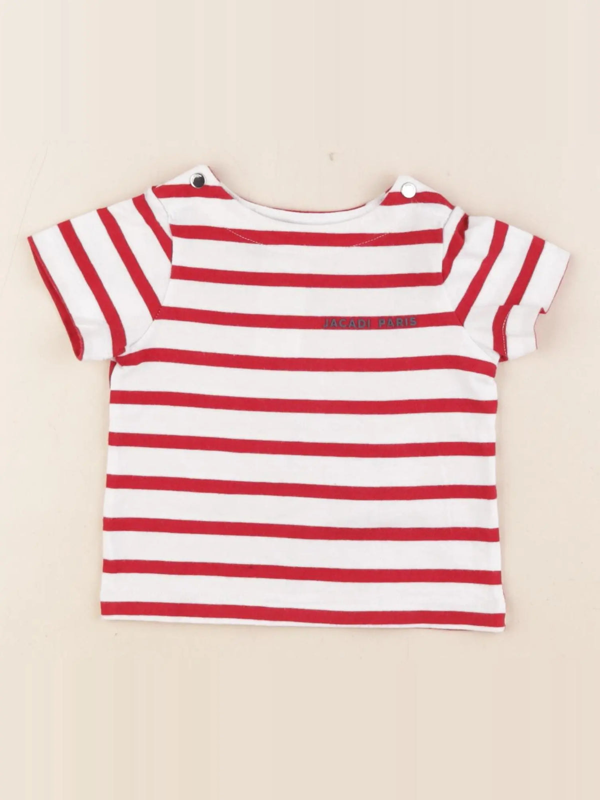 Jacadi - tee-shirt rouge - 6 mois