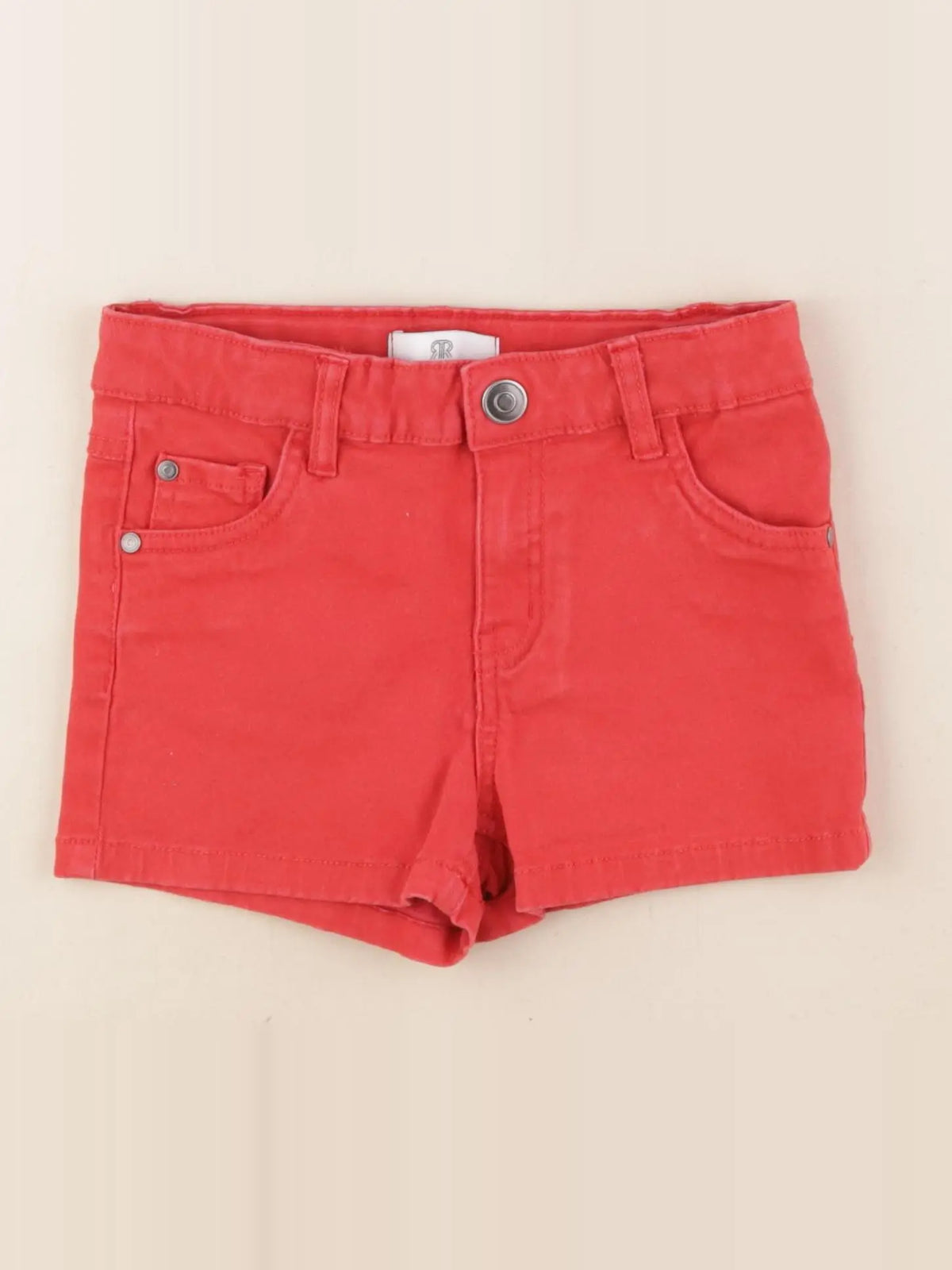 La Redoute - short rouge - 8 ans