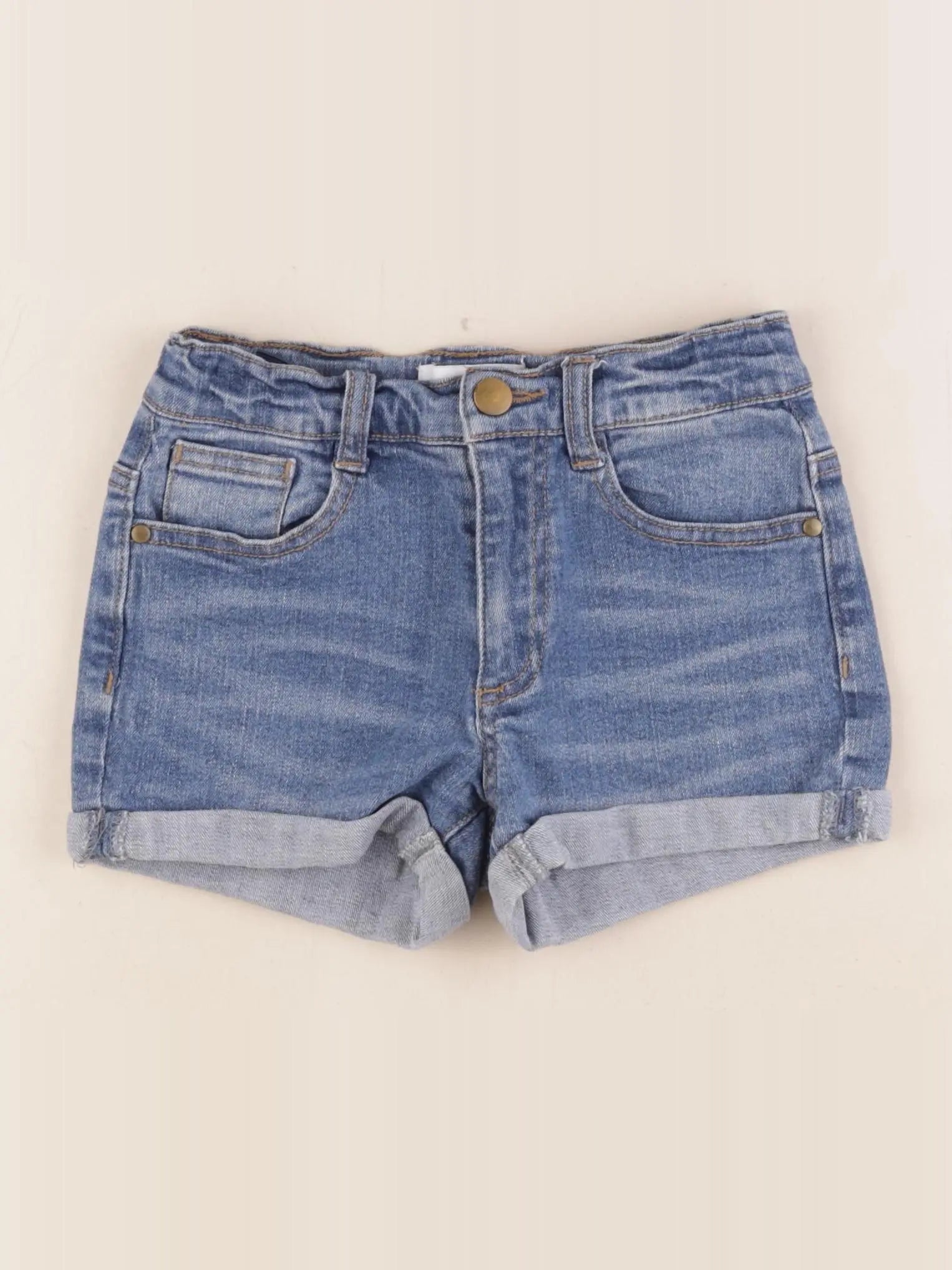 La Redoute - short bleu - 8 ans