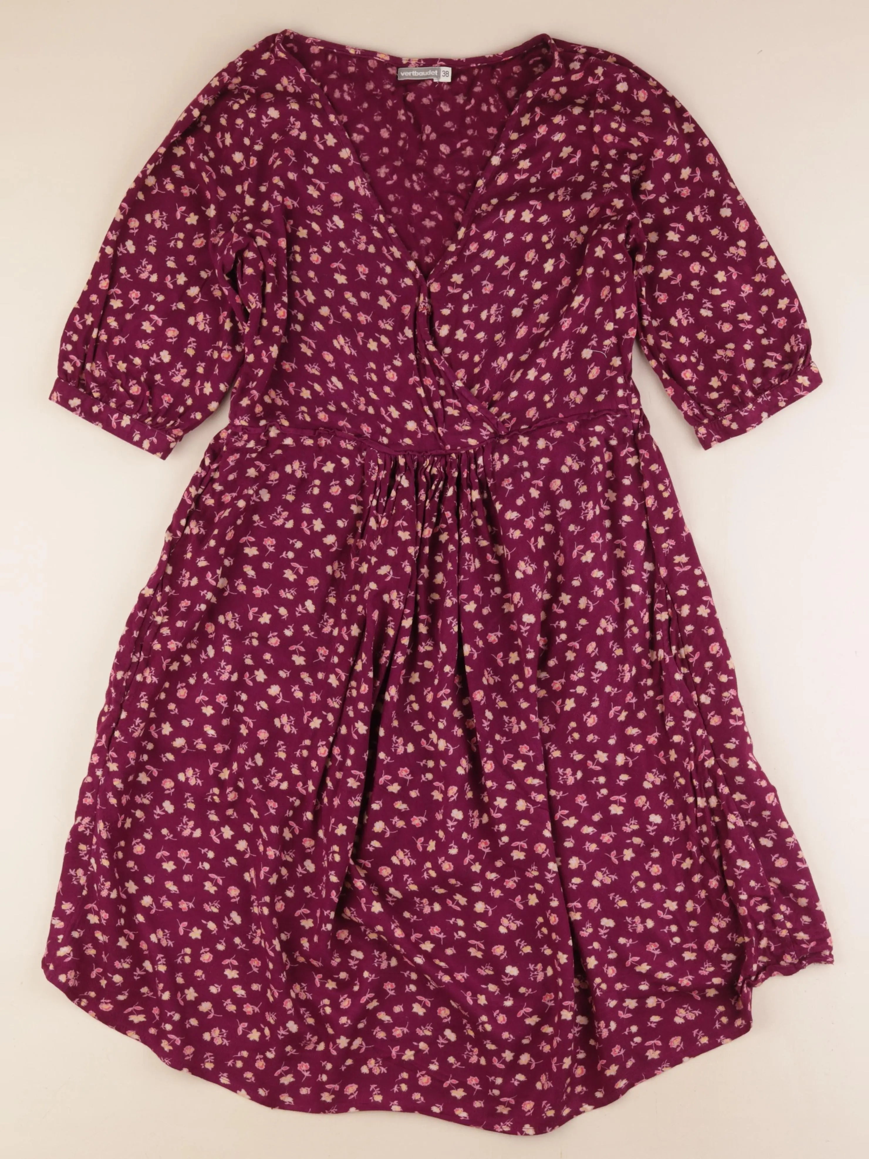 Vertbaudet - robe grossesse, allaitement multicolore - 38