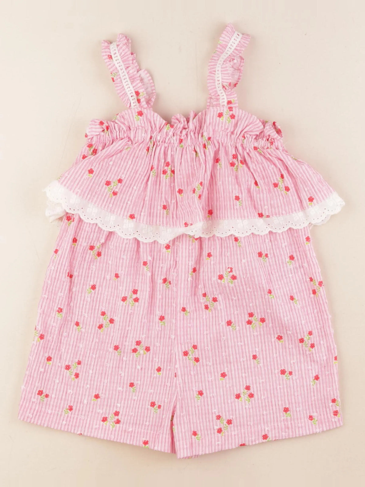 Zara - combinaison rose - 6 ans