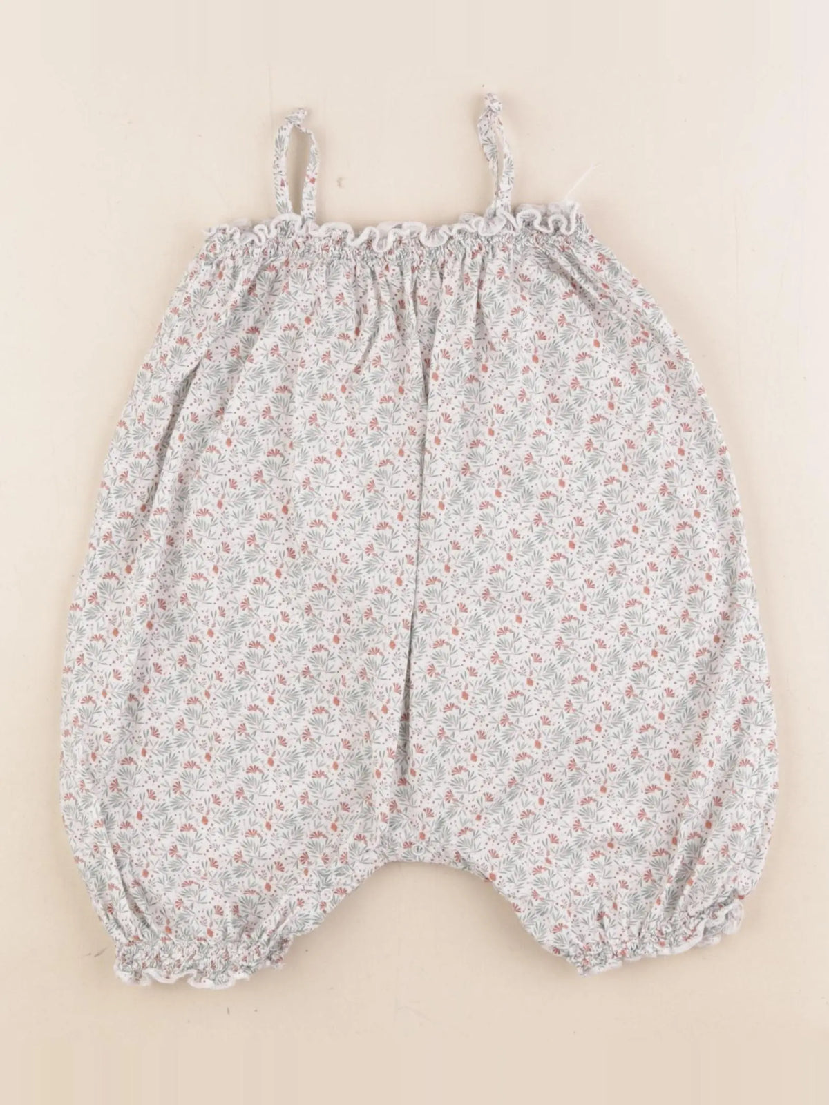 Zara - combinaison vert - 9/12 mois