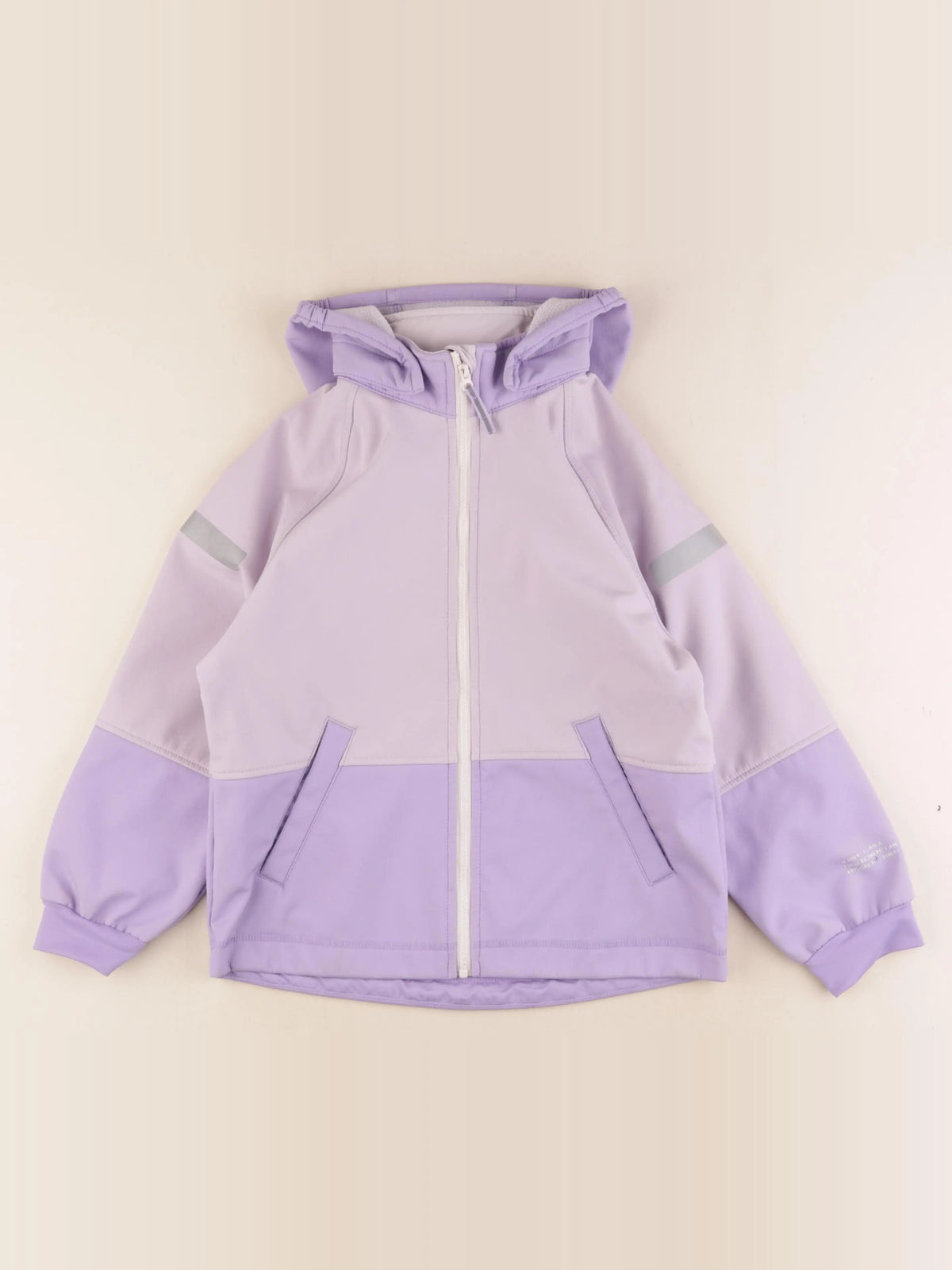 H&M - veste rose, violet - 6/7 ans