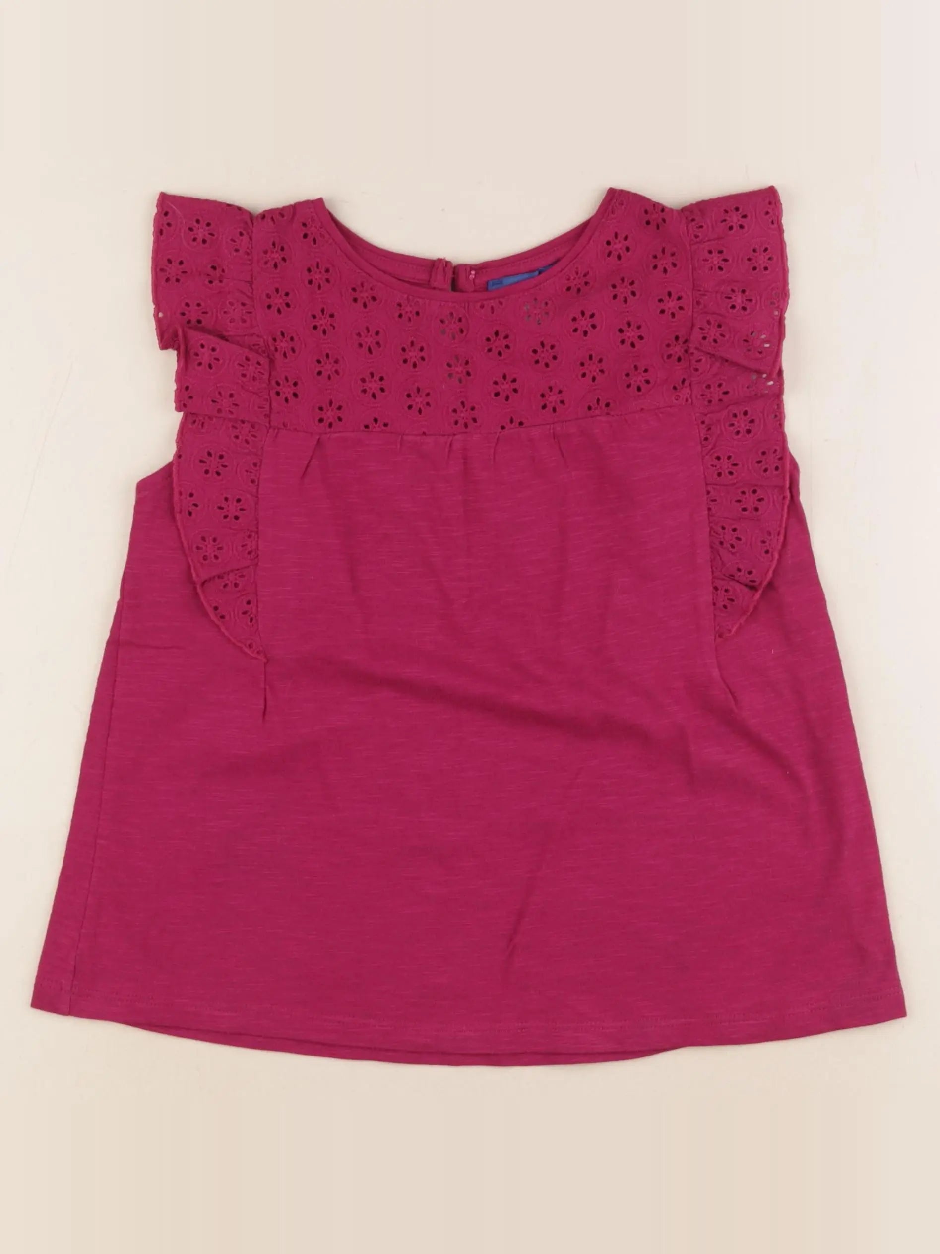 Okaidi - tee-shirt rose - 8 ans