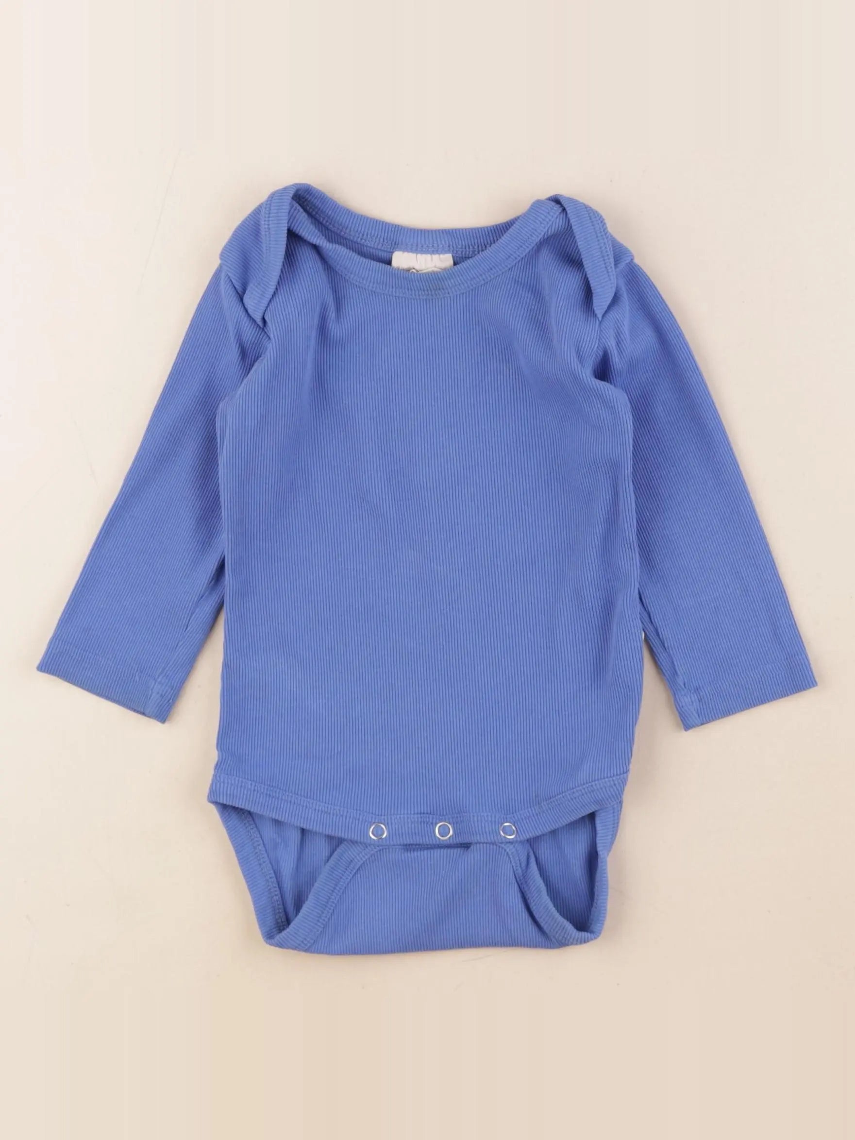 Gamin gamine - body bleu - 12/18 mois
