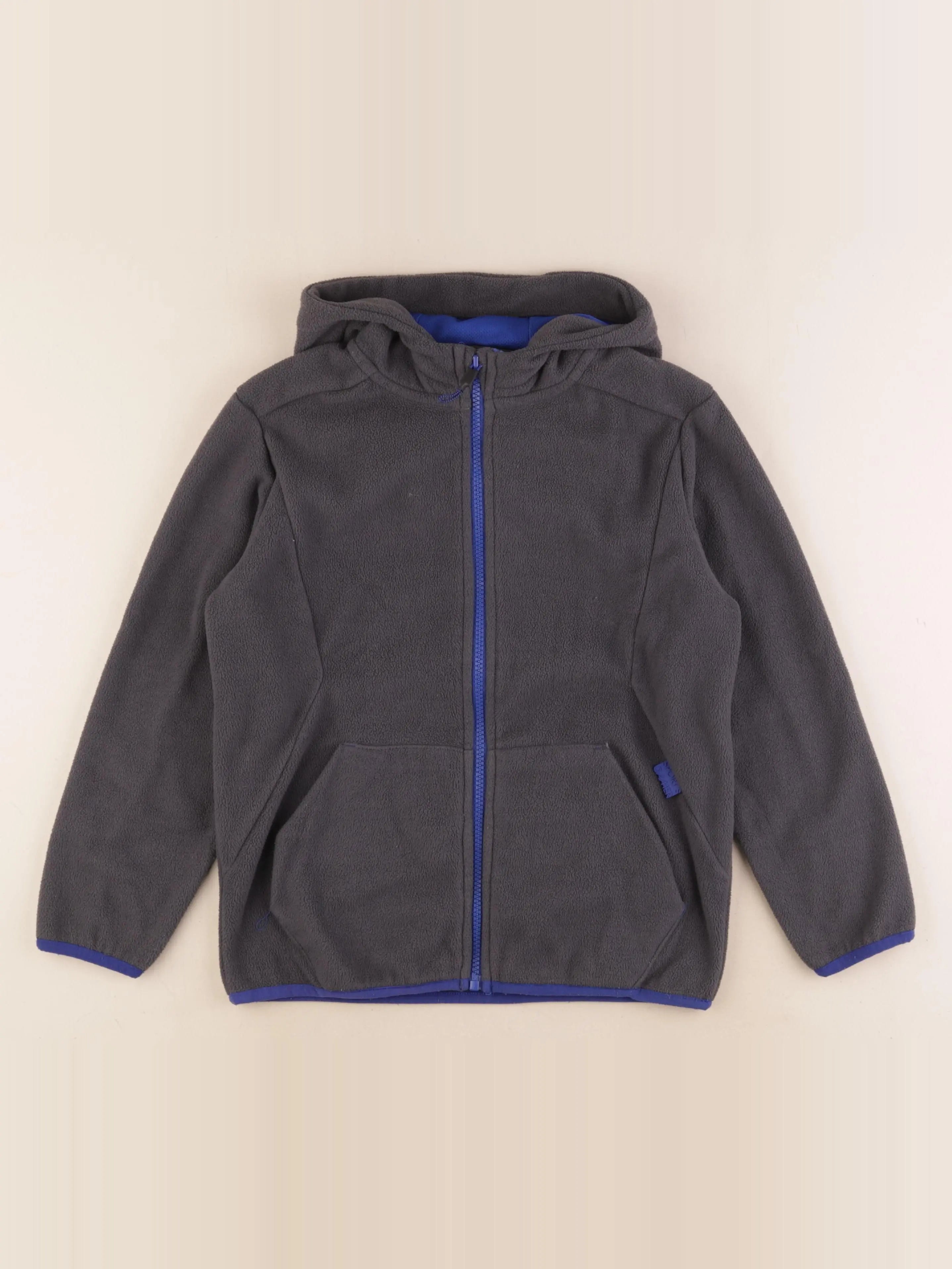 Vertbaudet - polaire gris - 10 ans
