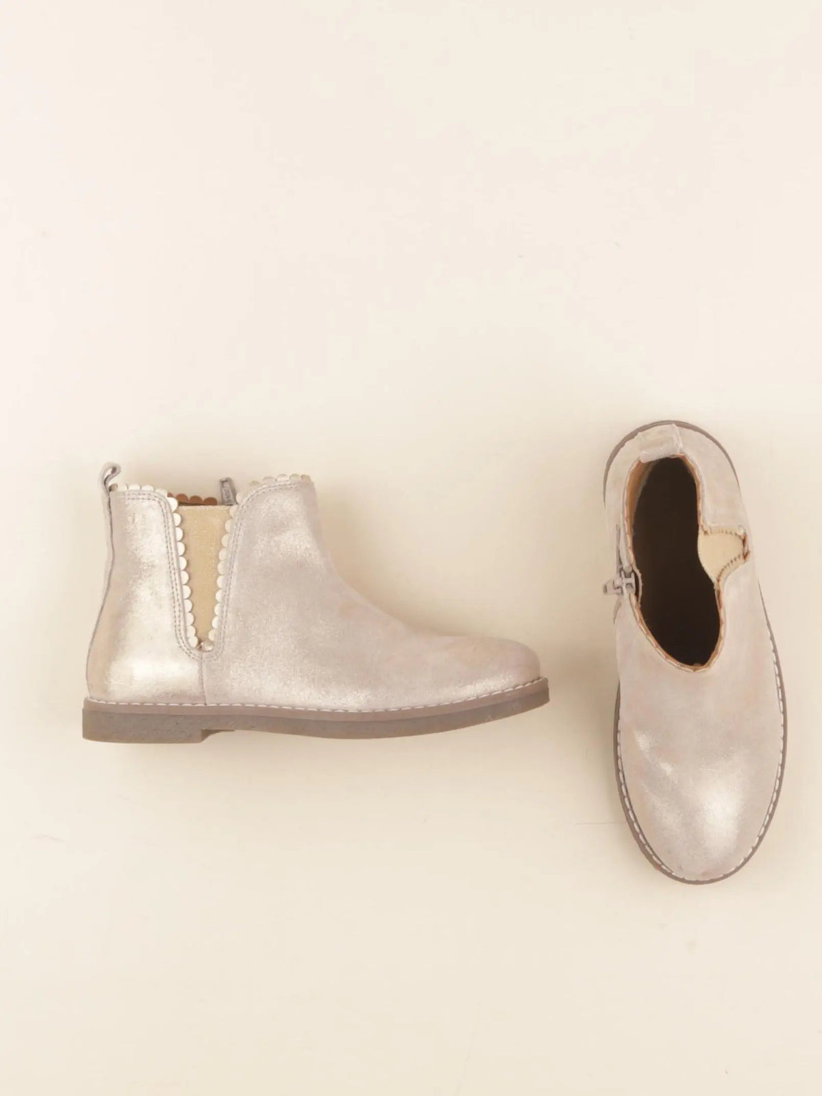 Vertbaudet - boots beige - pointure 31