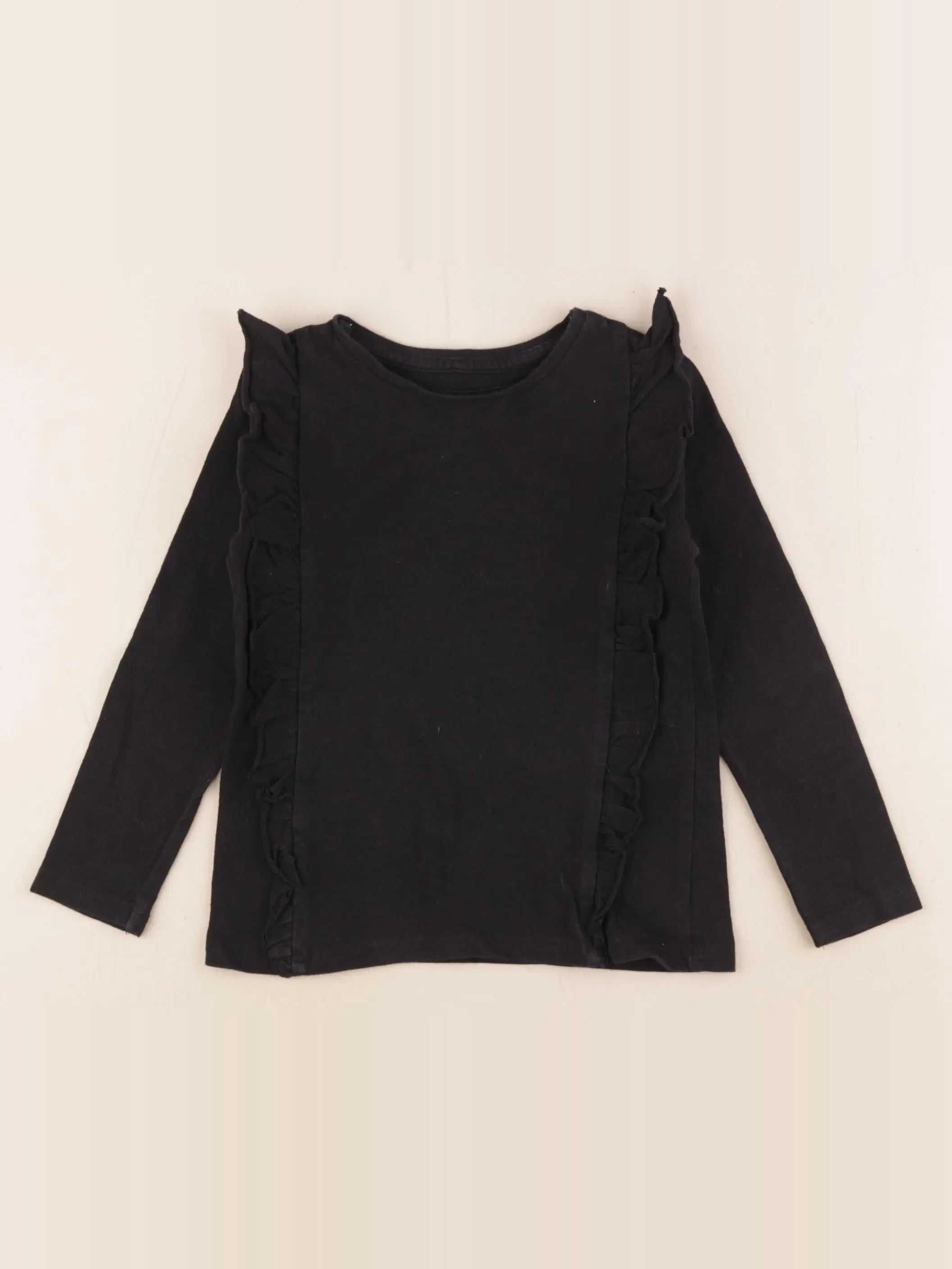 Vertbaudet - tee-shirt noir - 4 ans