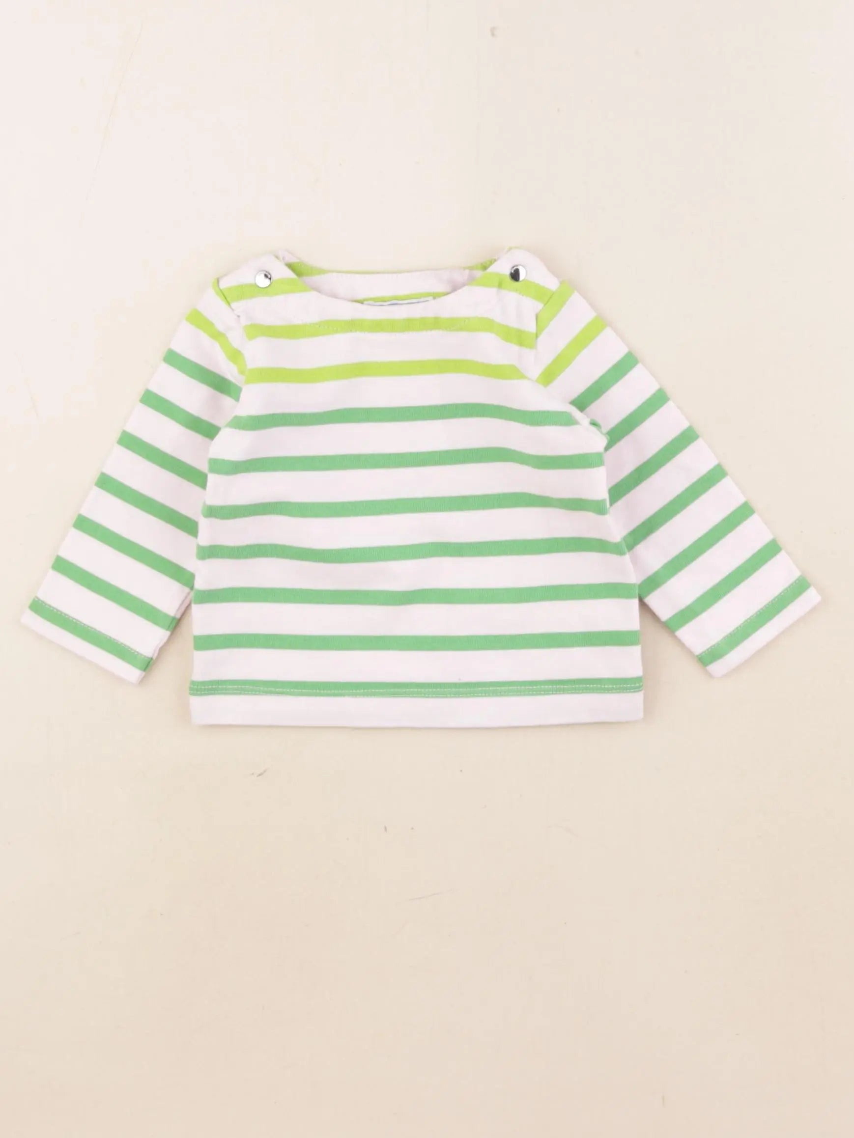 Jacadi - tee-shirt rose, vert - 6 mois