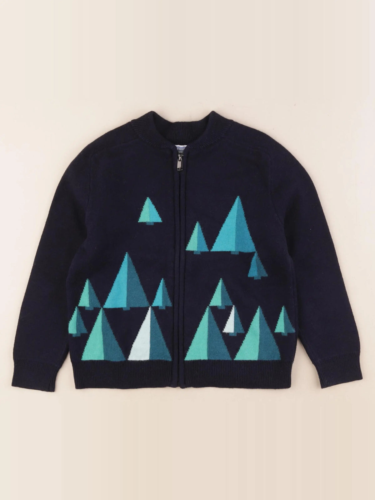 Jacadi - gilet bleu - 6 ans