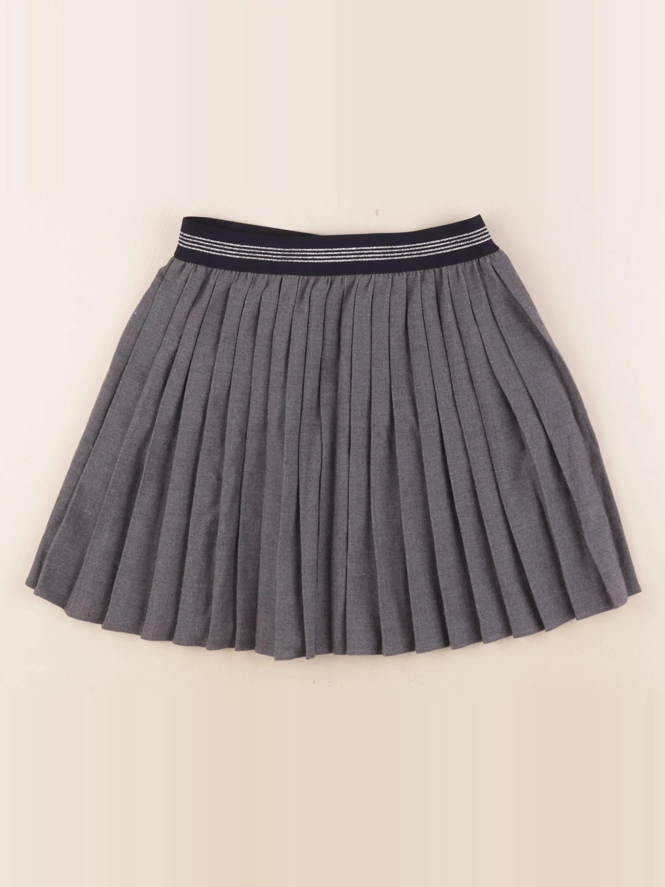 Jacadi - jupe gris, argent - 10 ans