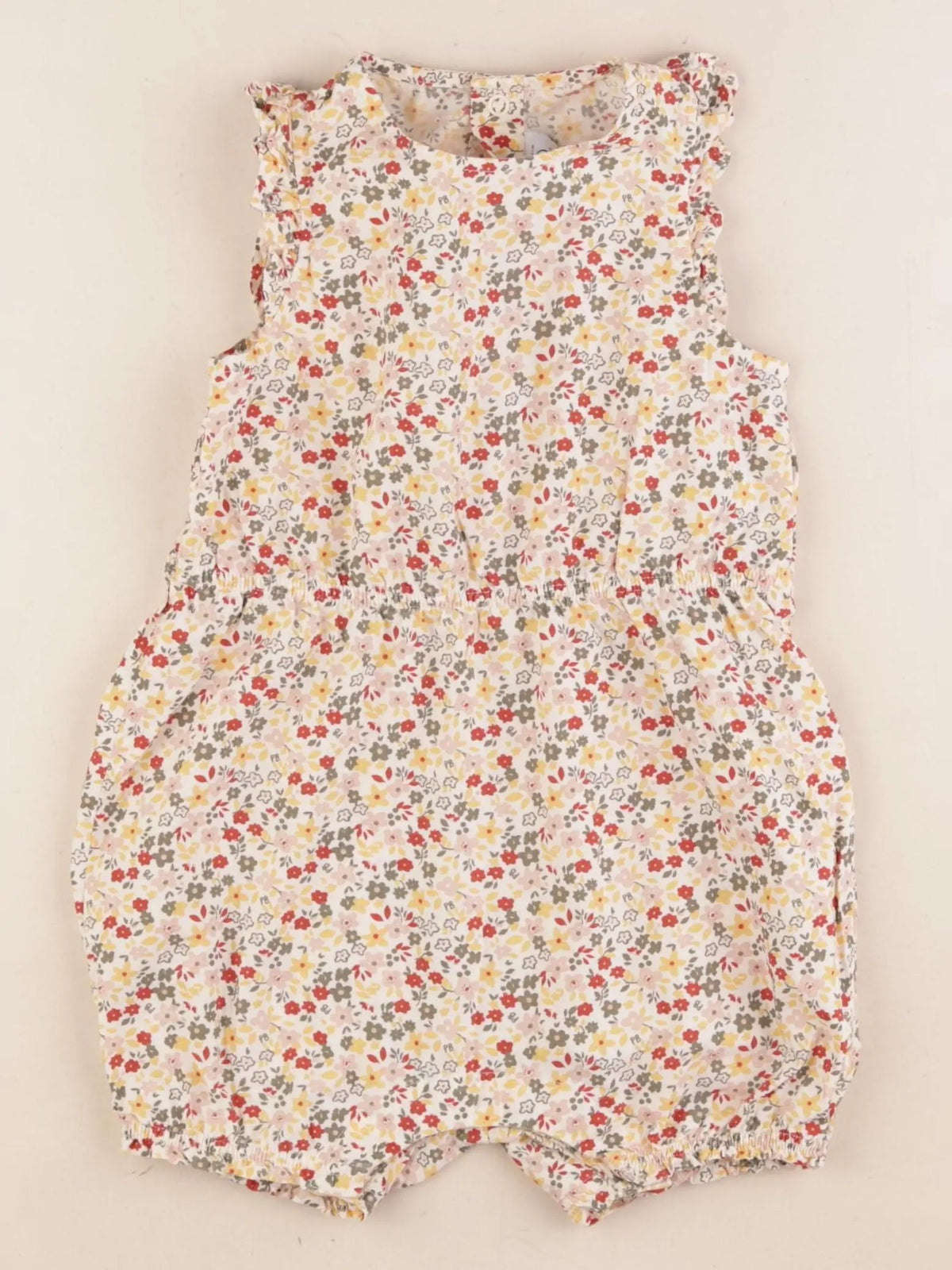 Petit Bateau - combinaison multicolore - 12 mois