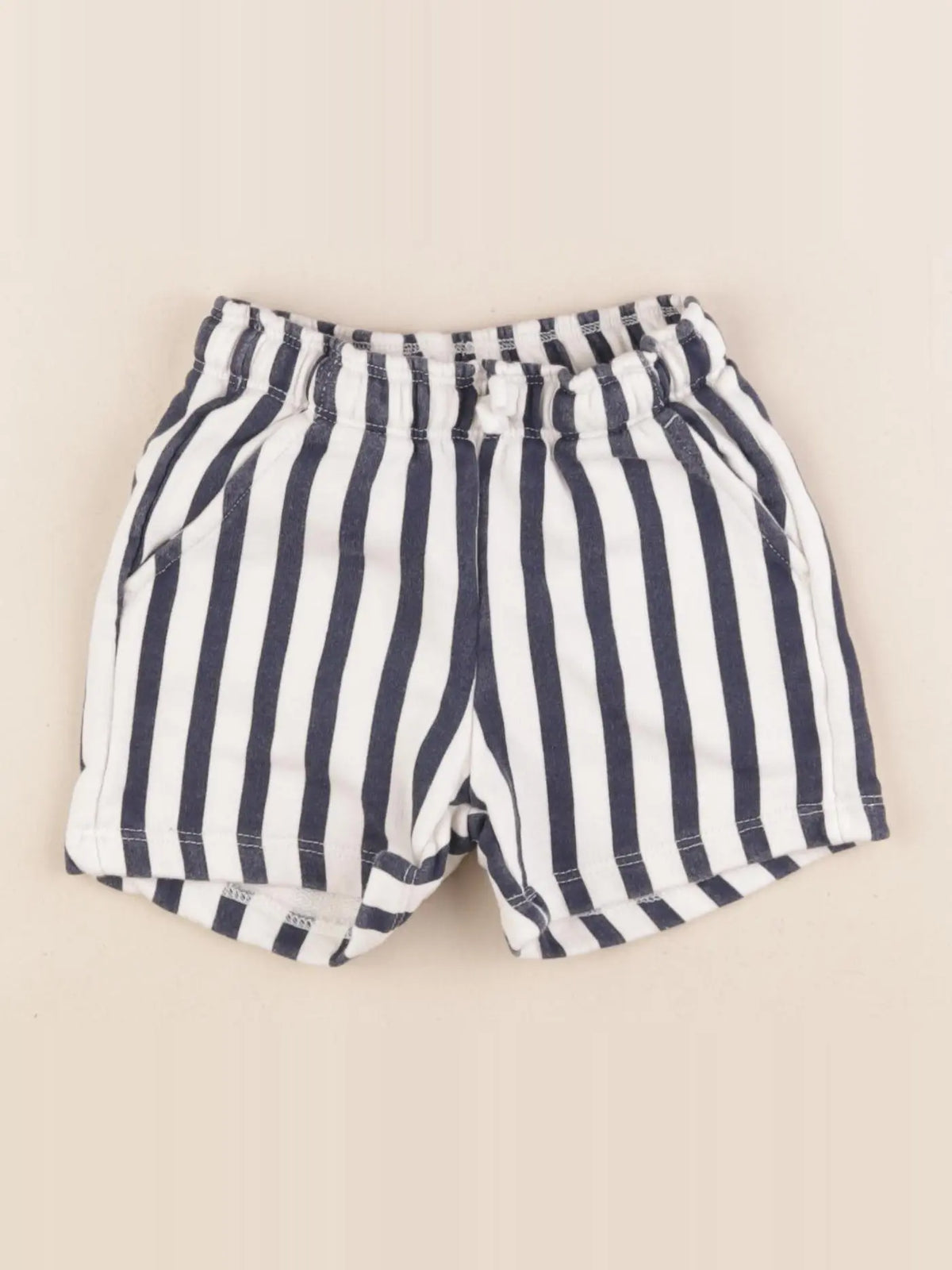 Zara - short bleu - 18 mois