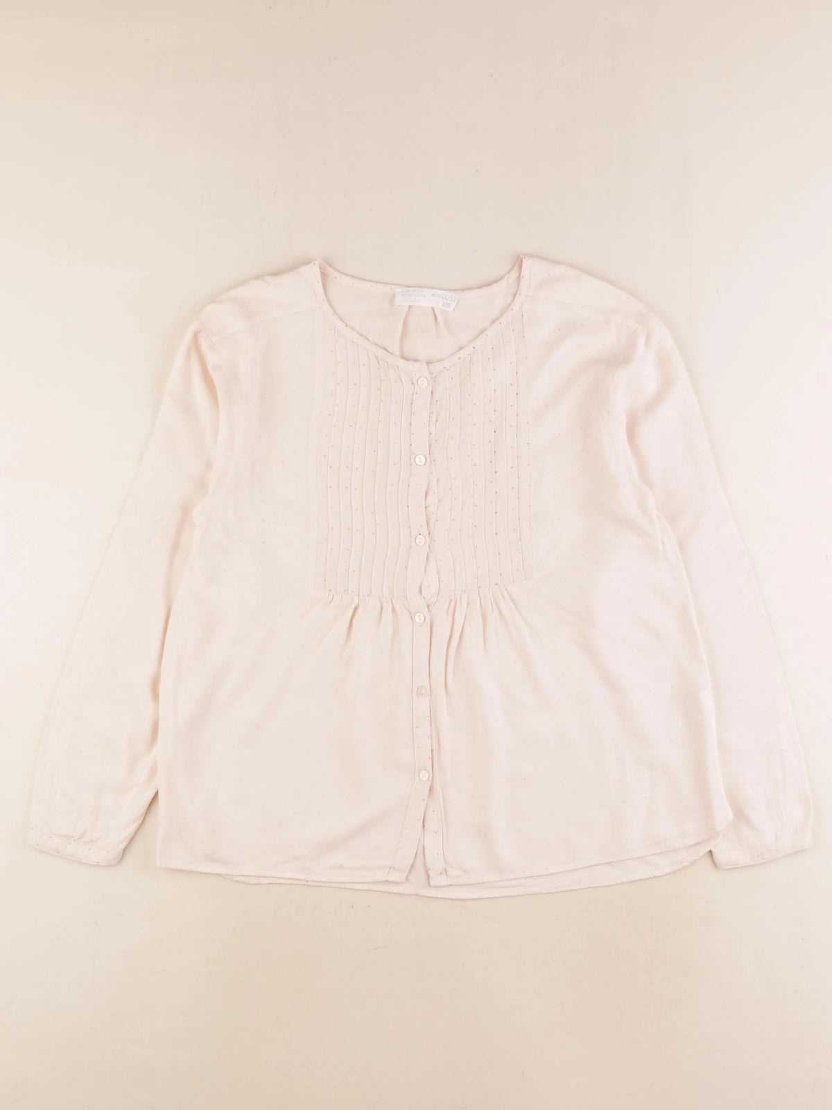 Zara - blouse rose - 11/12 ans