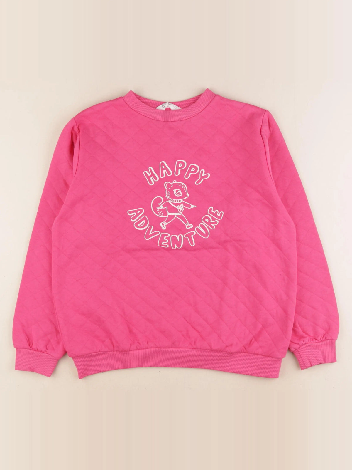 H&M - sweat rose - 8/10 ans