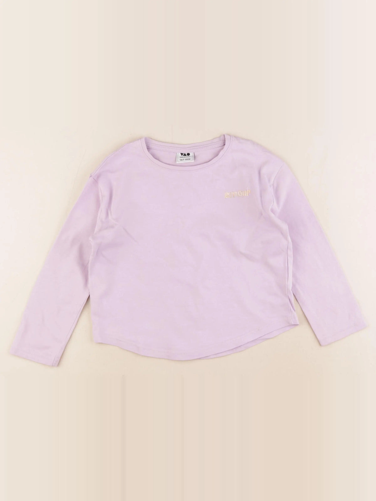 Tape à l'oeil - tee-shirt violet - 5 ans