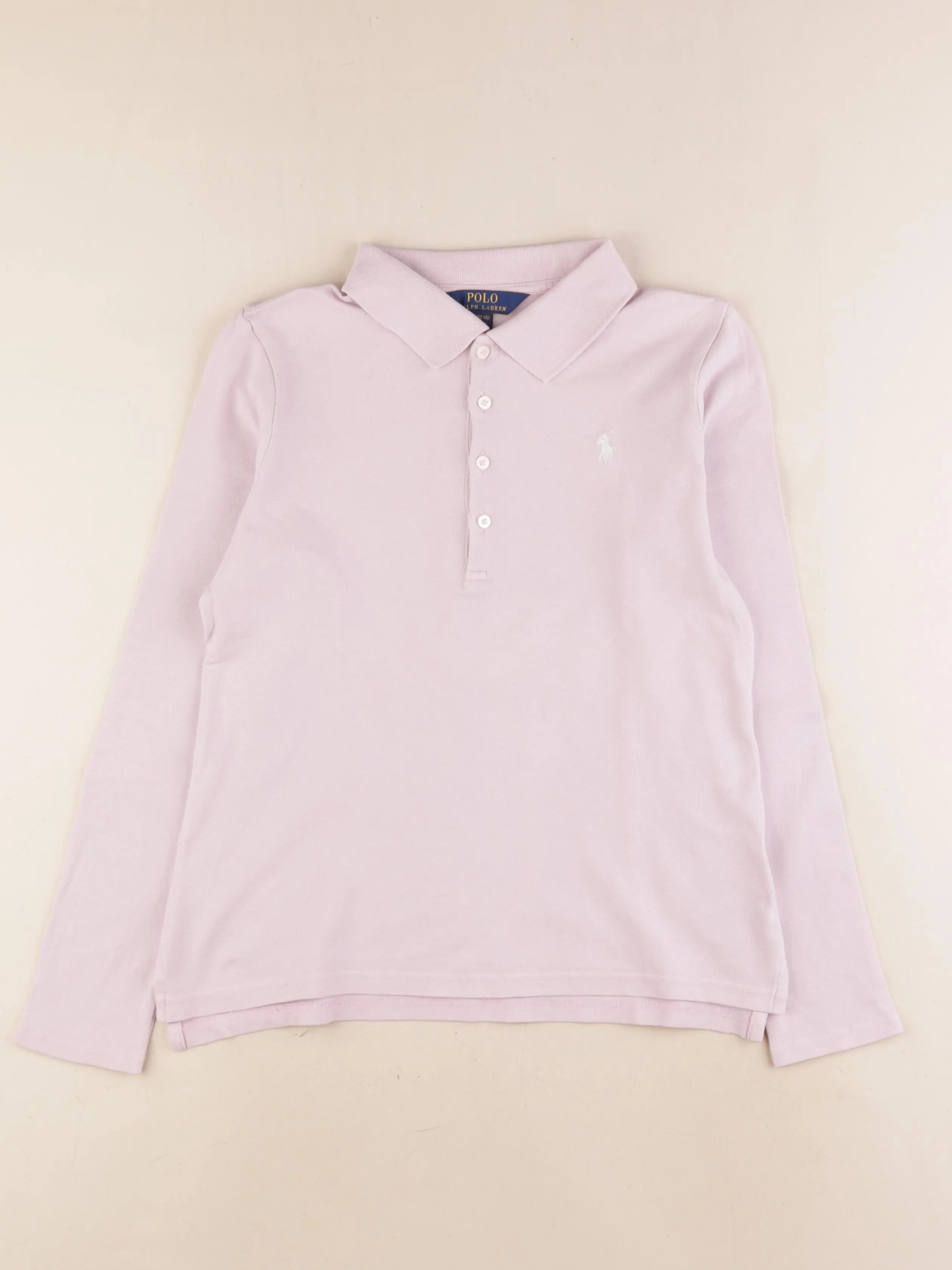 Ralph Lauren - polo rose - 12/14 ans