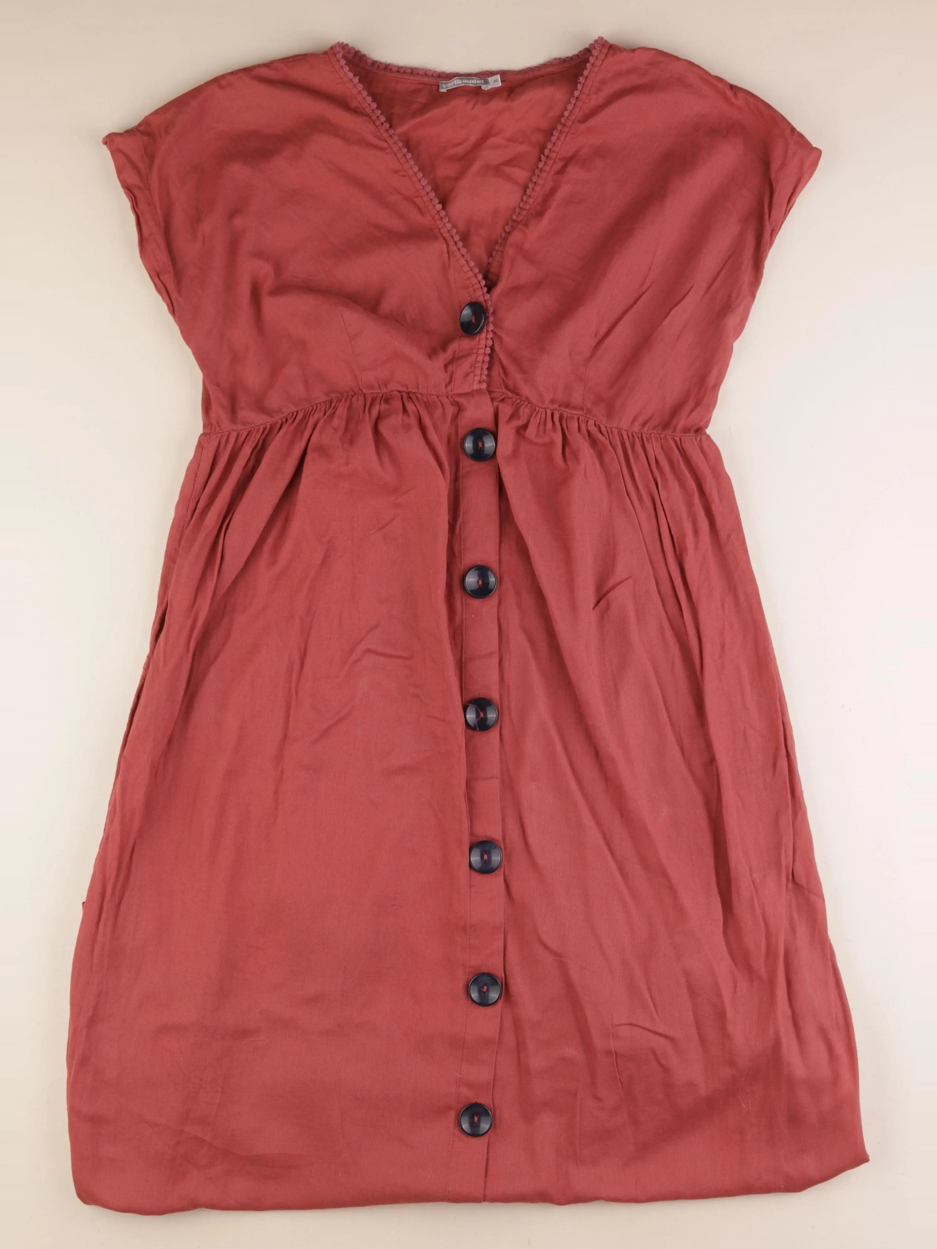 Vertbaudet - robe grossesse rouge - 40