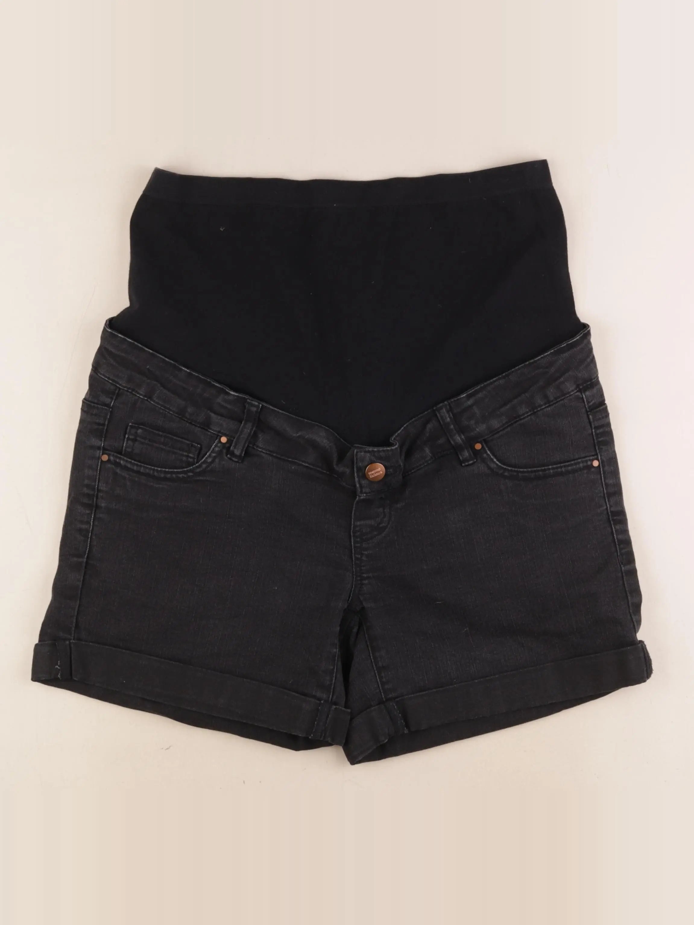 Mamalicious - short grossesse noir - 38 à 40