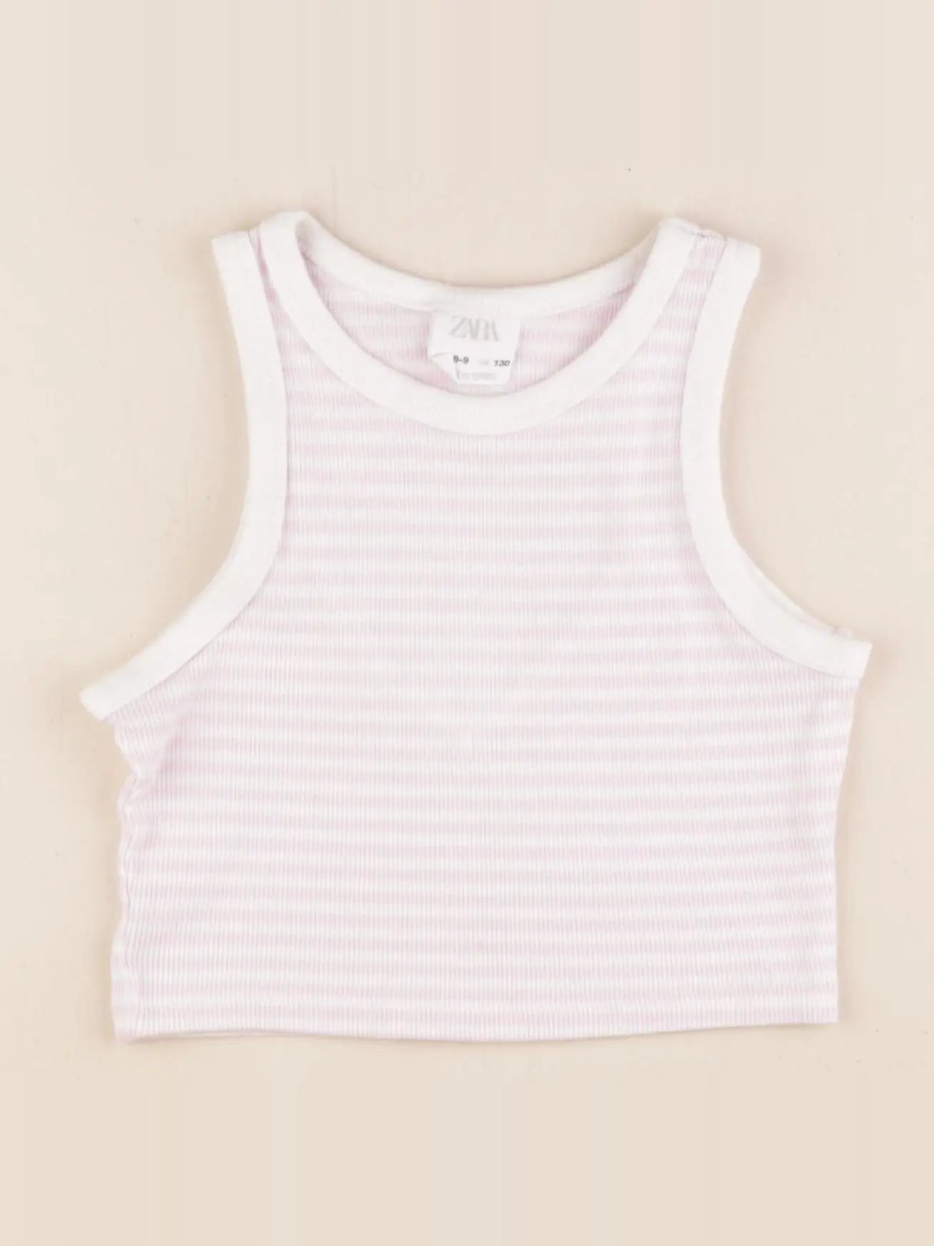 Zara - débardeur rose - 8/9 ans