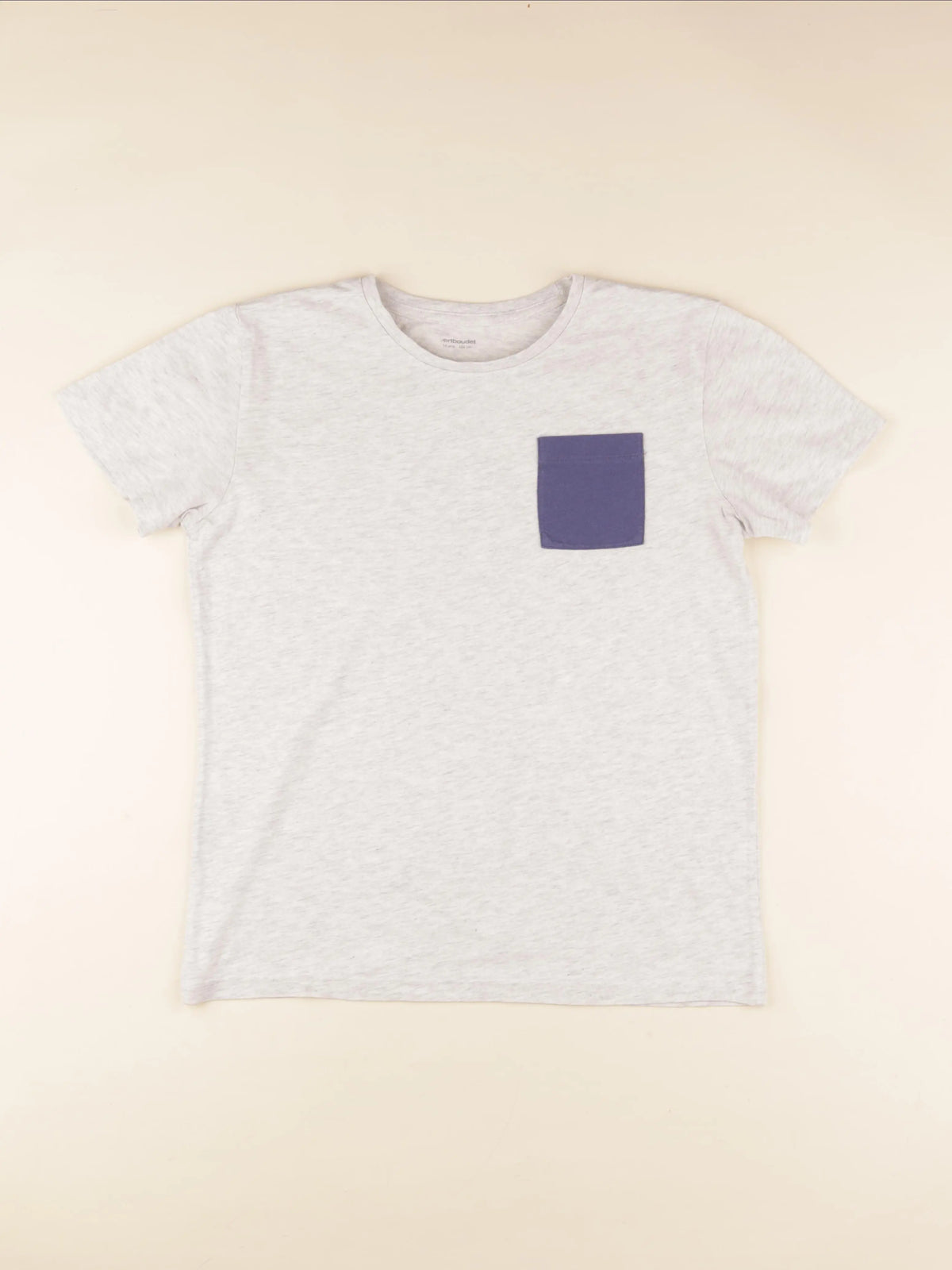 Vertbaudet - tee-shirt gris - 14 ans