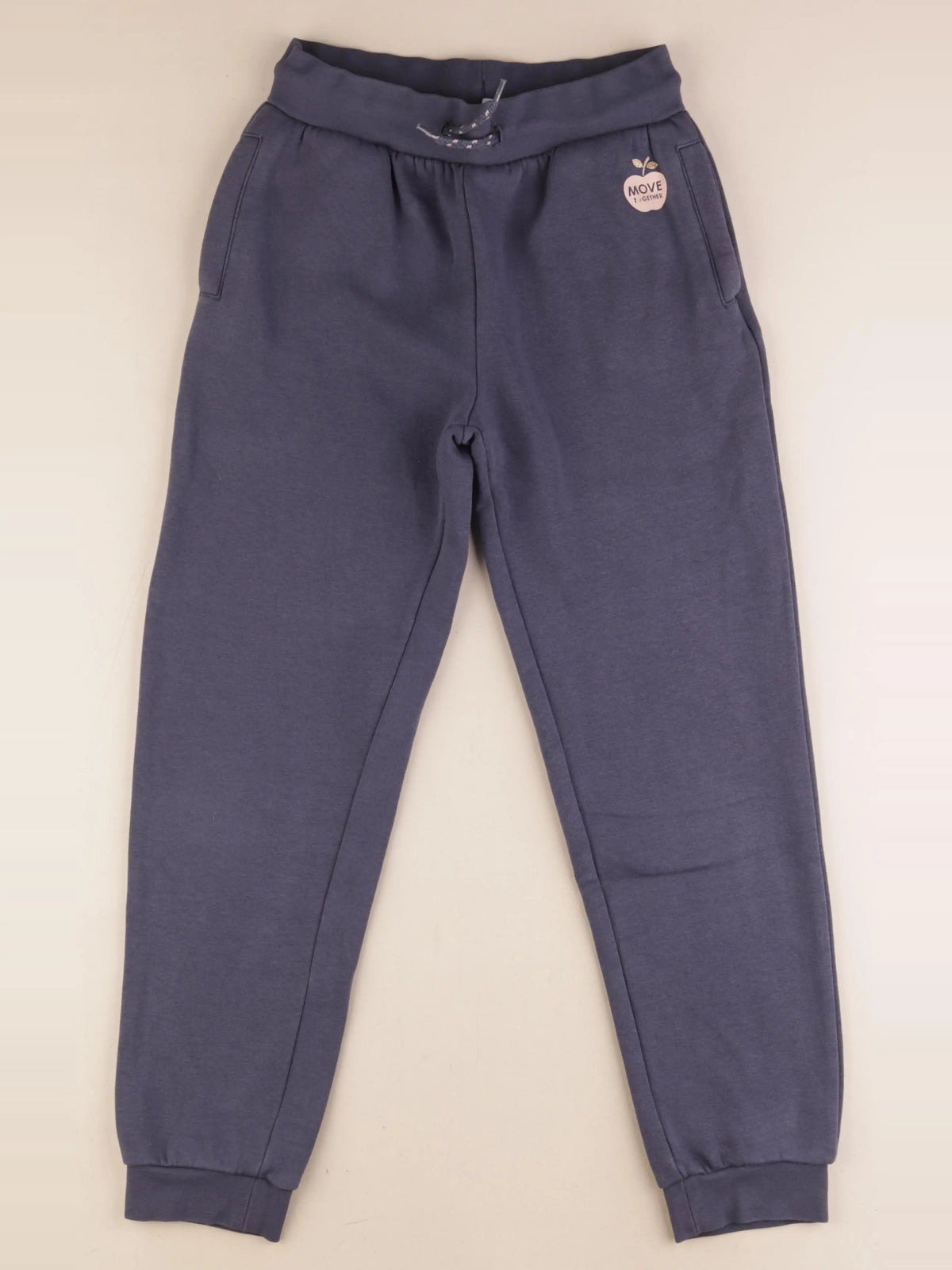 Vertbaudet - jogging doublé bleu - 10 ans